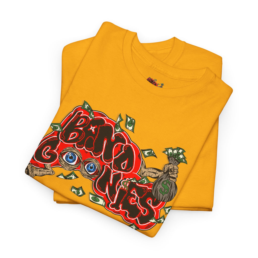 Heavy Cotton T-Shirt | White & Red