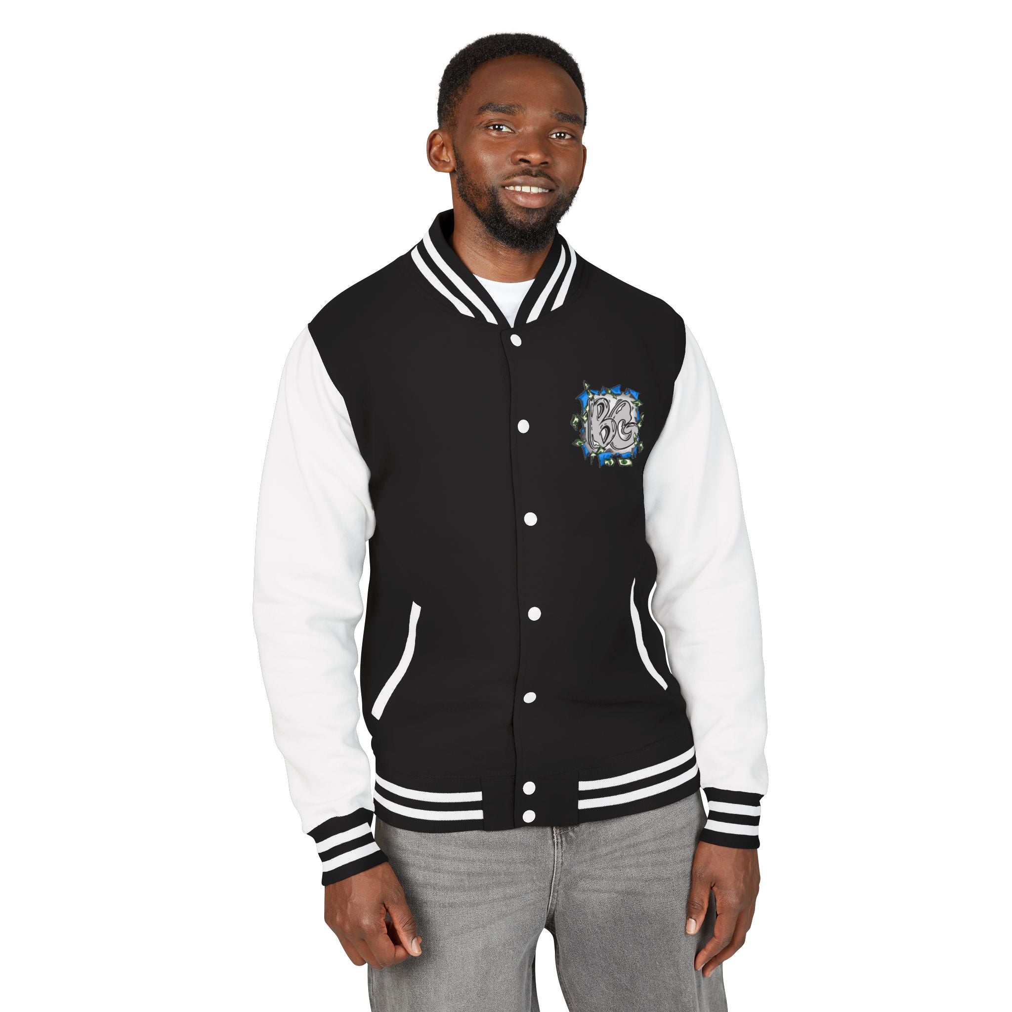 Blue Band Goonies Unisex Heavyweight Letterman Jacket