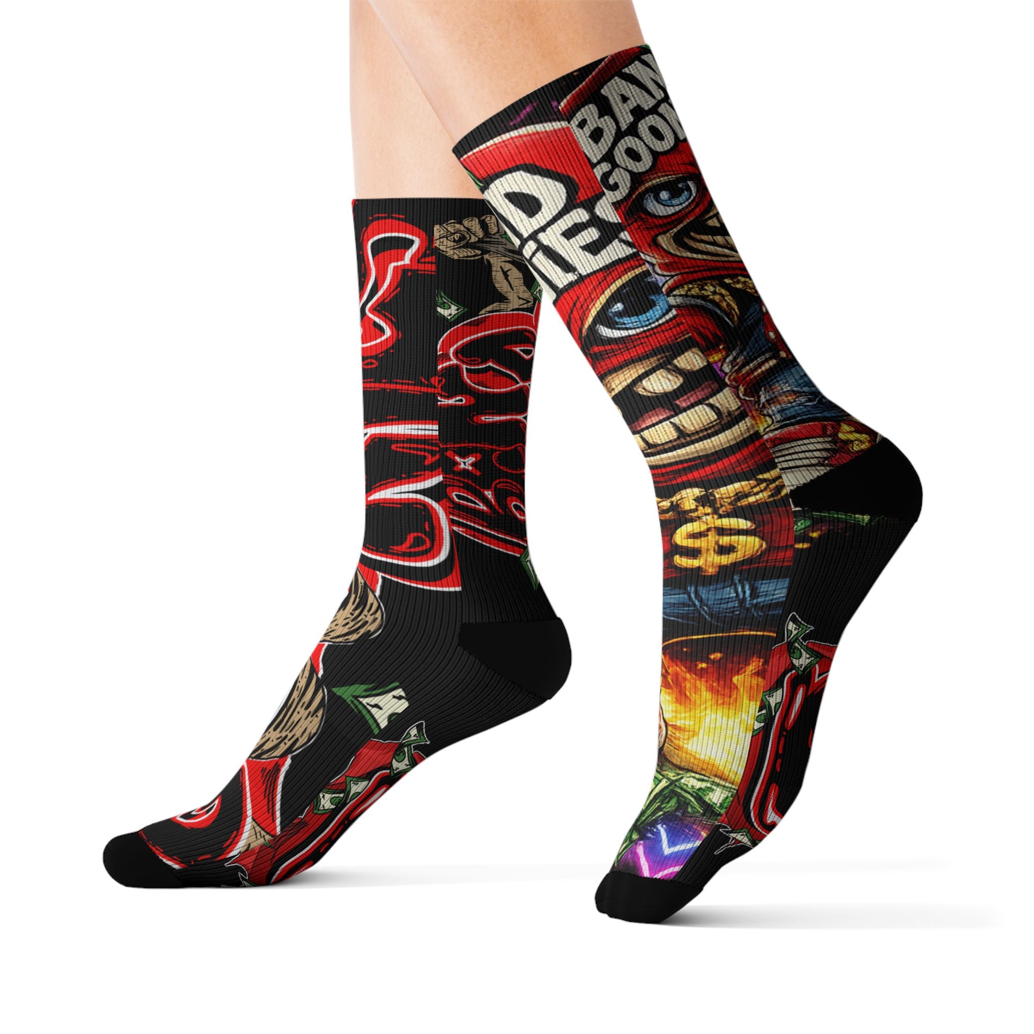 "Feud & Fire" Band Goonie Socks