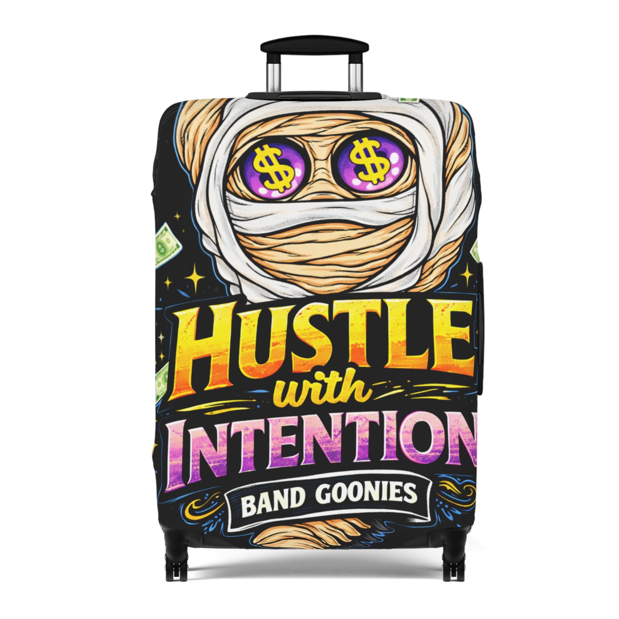 Luggage Cover | OG Goonie "Hustle with Intention"