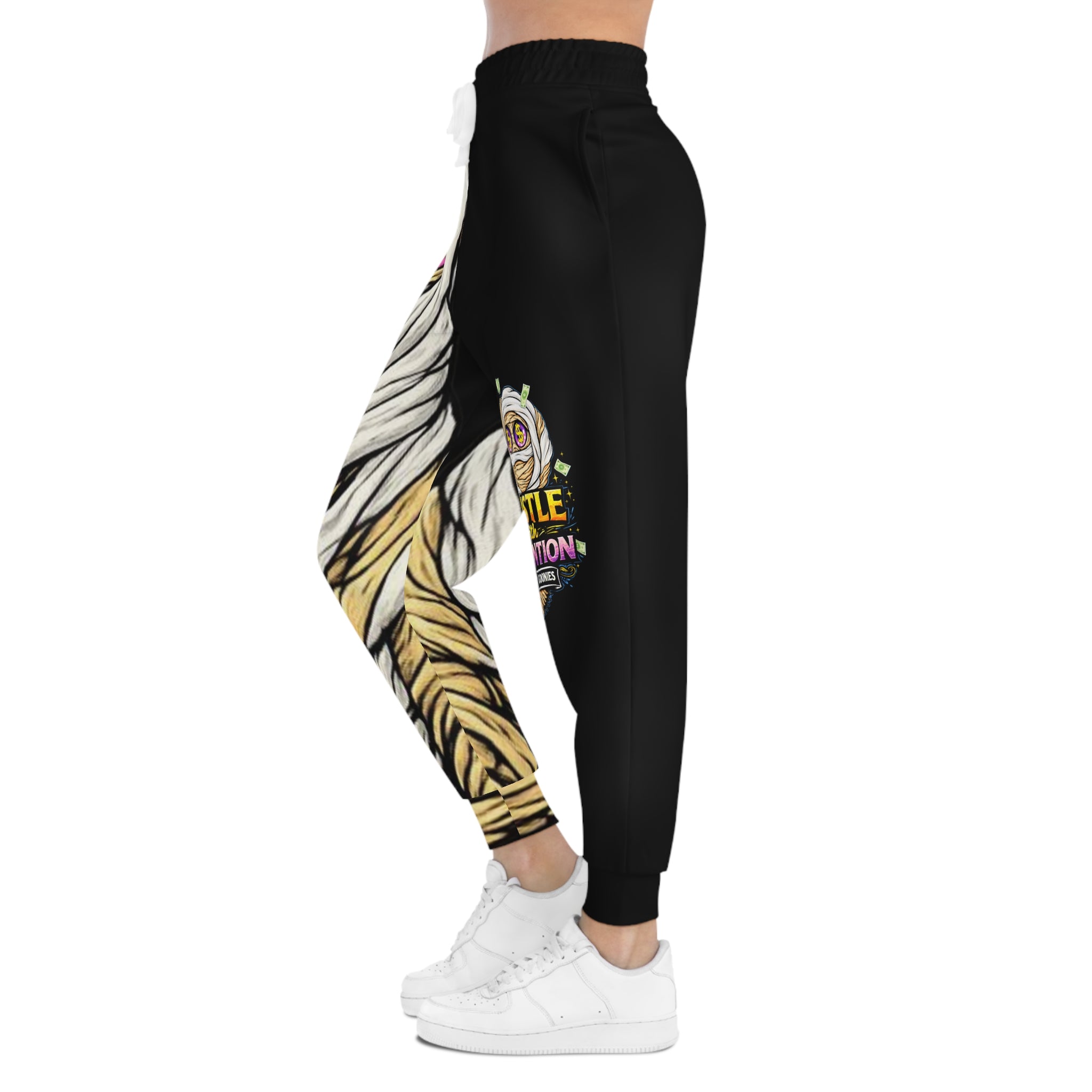 Athletic Joggers (Black) | OG Goonie "Hustle with Intention"