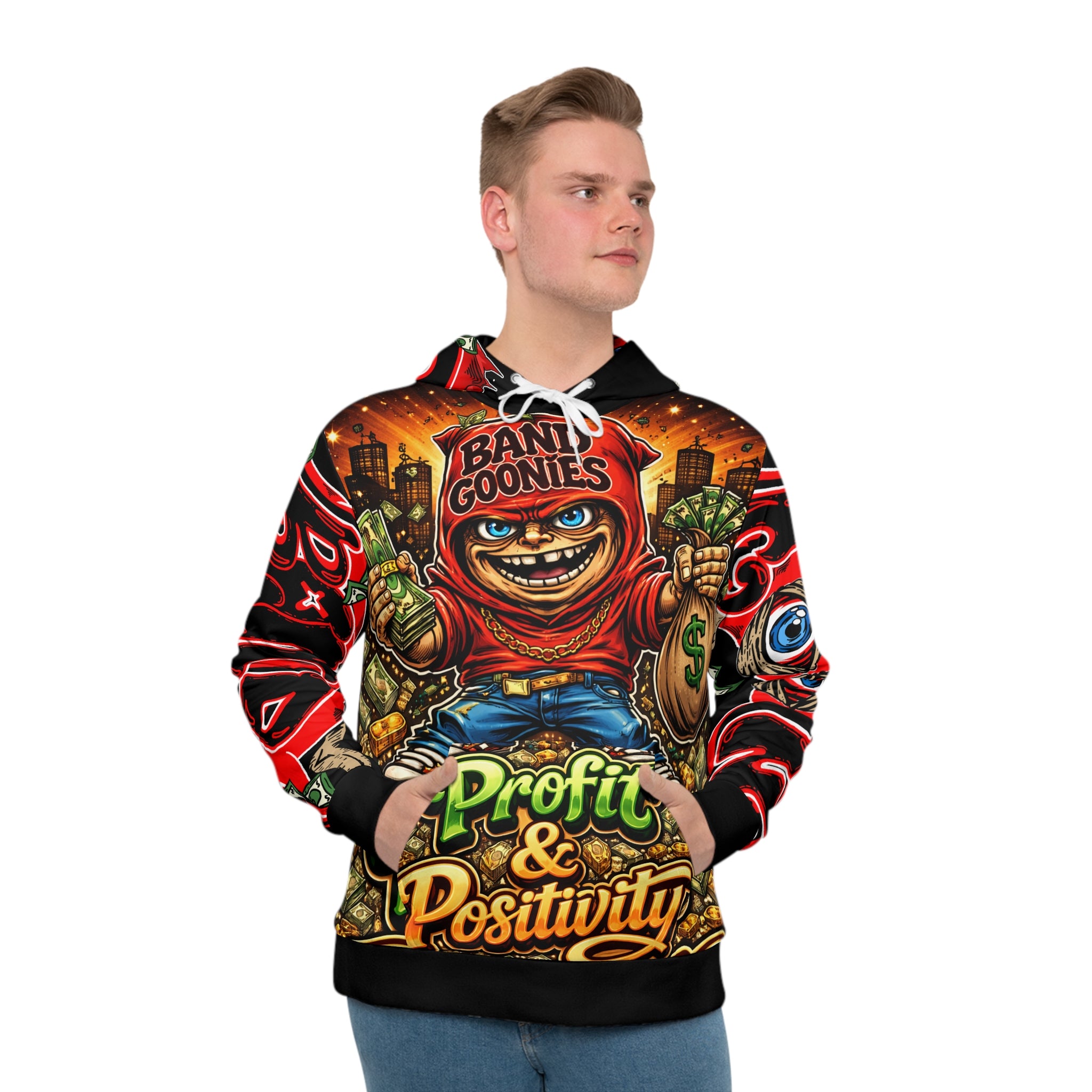 "Profit & Positivity" Men's Hoodie