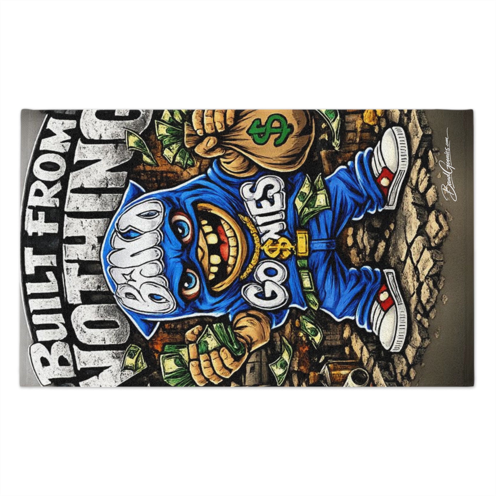 Rally Towel (11x18) | Blue Goonie "Built from Nothing"