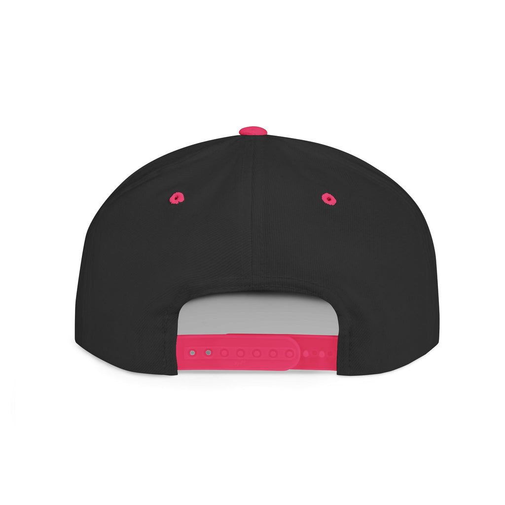 Flat Bill Snapback White Band Goonies Logo