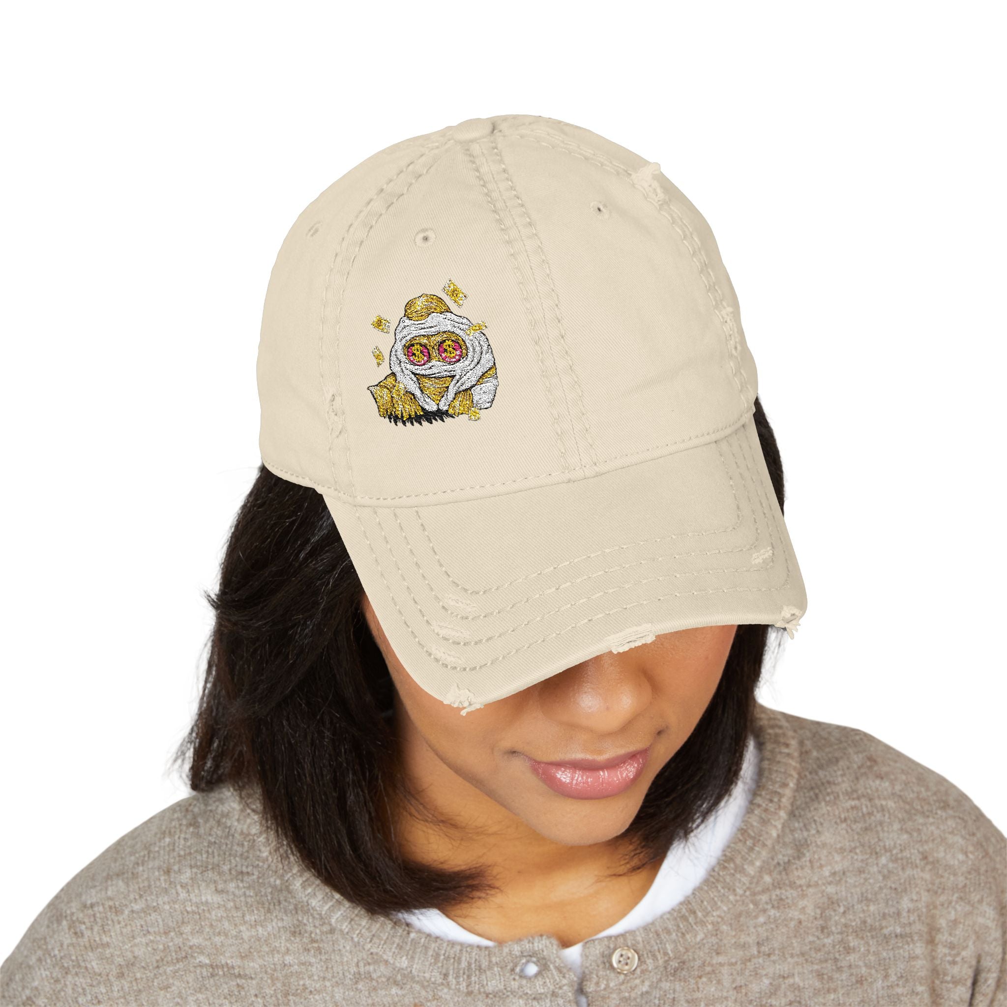 OG Goonie Distressed Dad Hat (Embroidery)