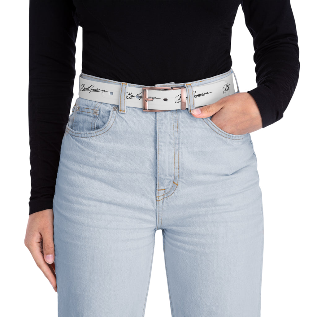 Belt (White) | Band Goonies Branded