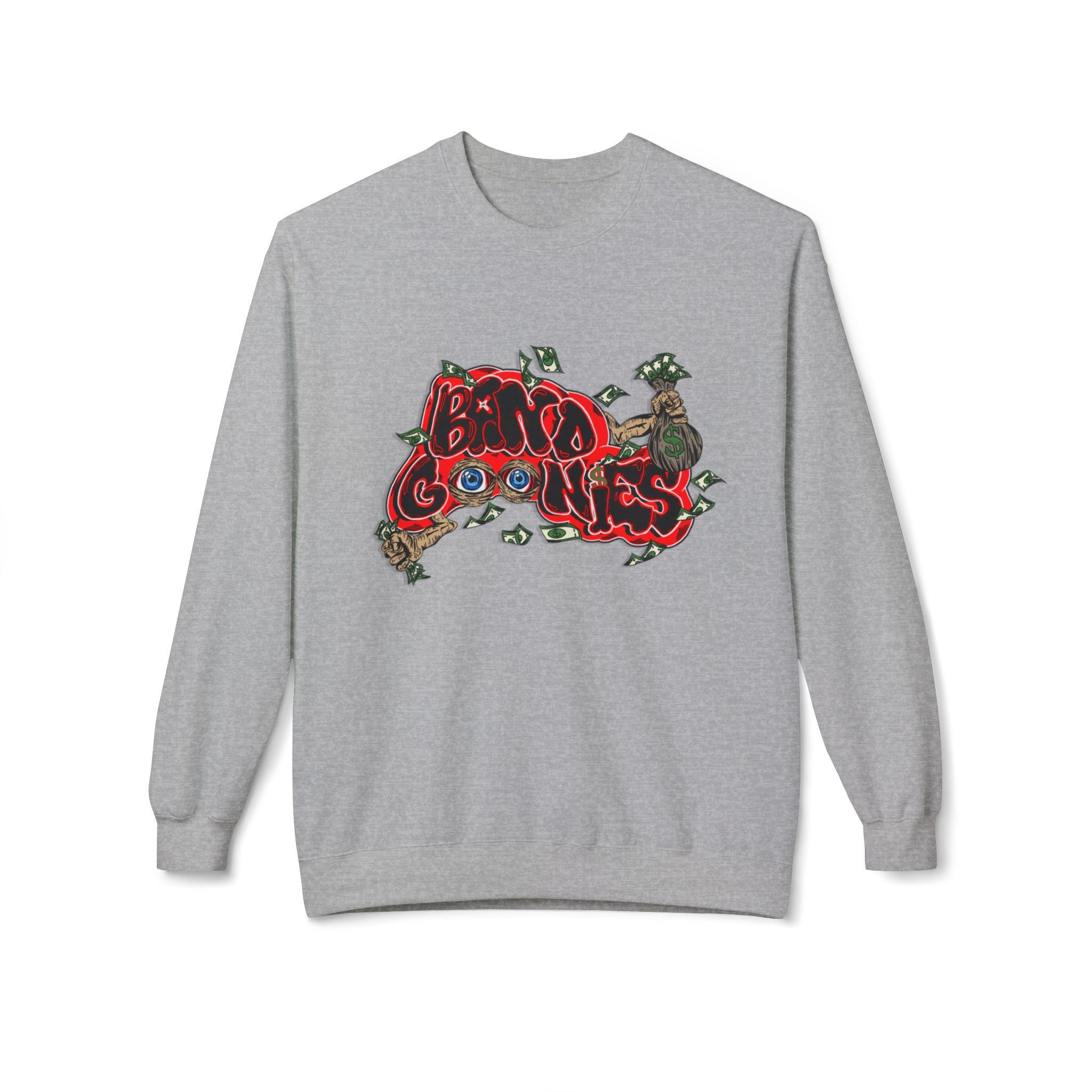 Midweight Soft Style Fleece Crewneck Sweatshirt