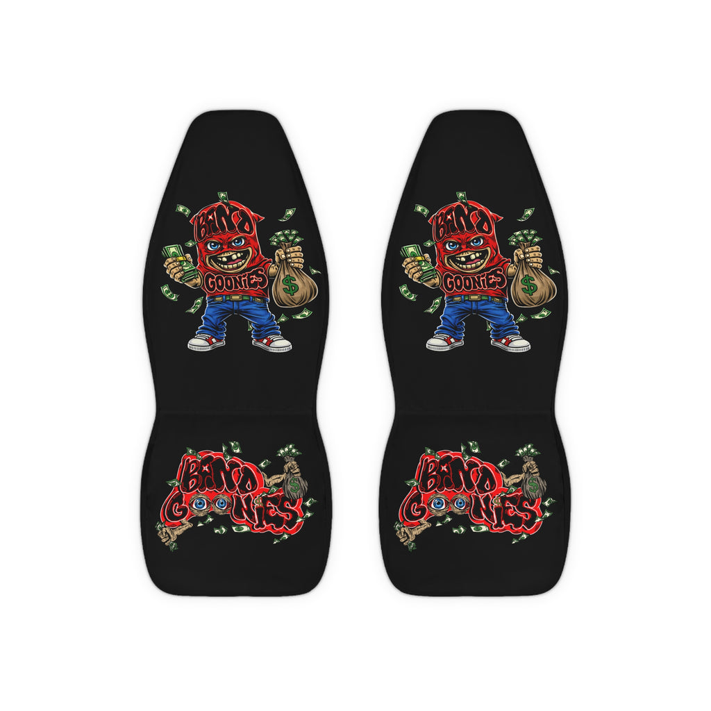 Polyester Car Seat Covers | Black & Red