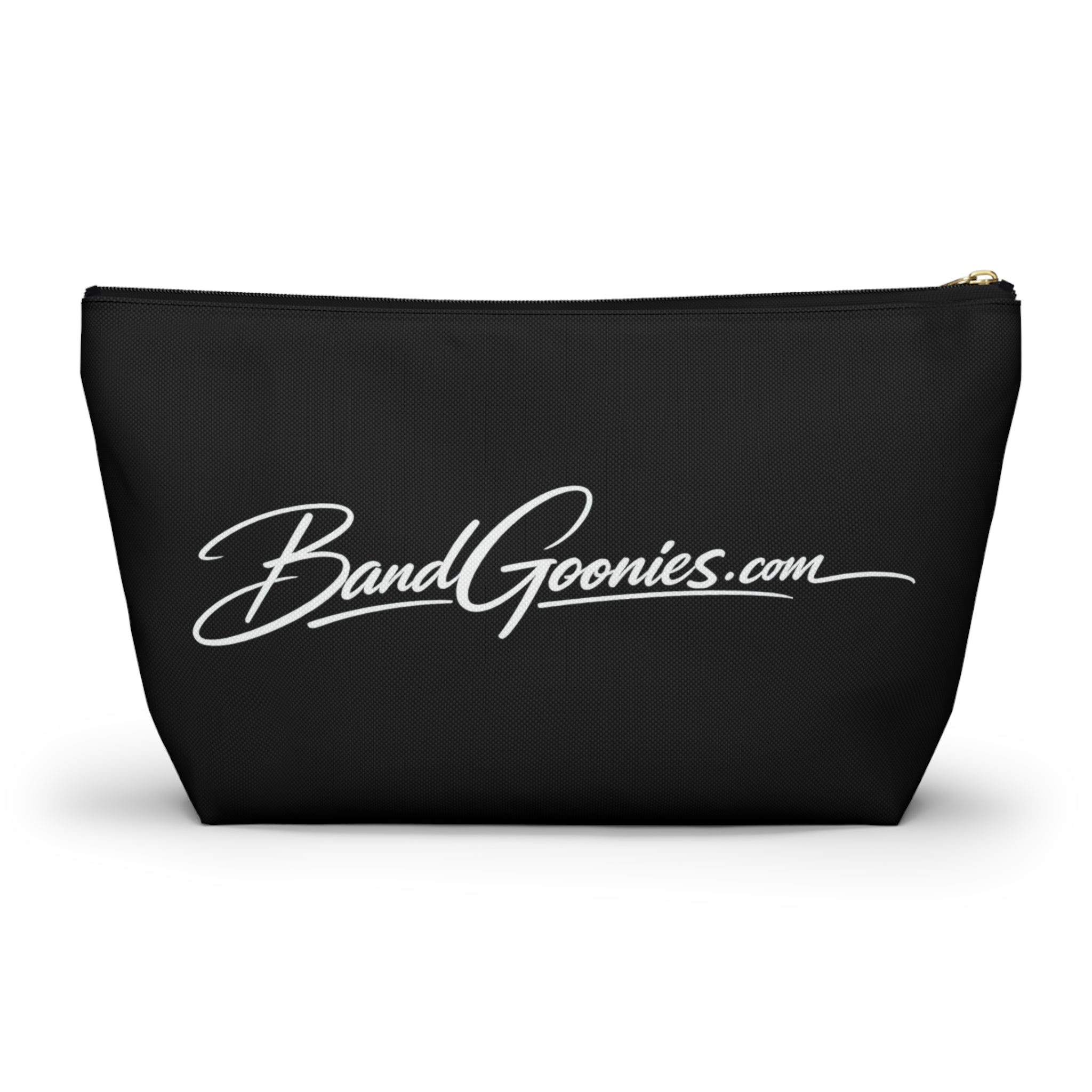 Accessory Pouch w T-bottom | Pink & Teal Girl Goonie "Hustle over Hype"