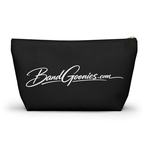 Accessory Pouch w T-bottom | Pink & Teal Girl Goonie "Hustle over Hype"