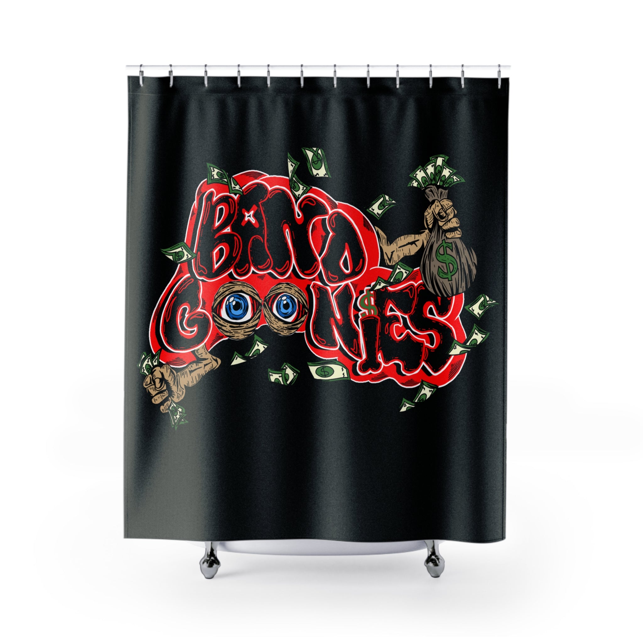 Bathroom Shower Curtain | Red Band Goonies