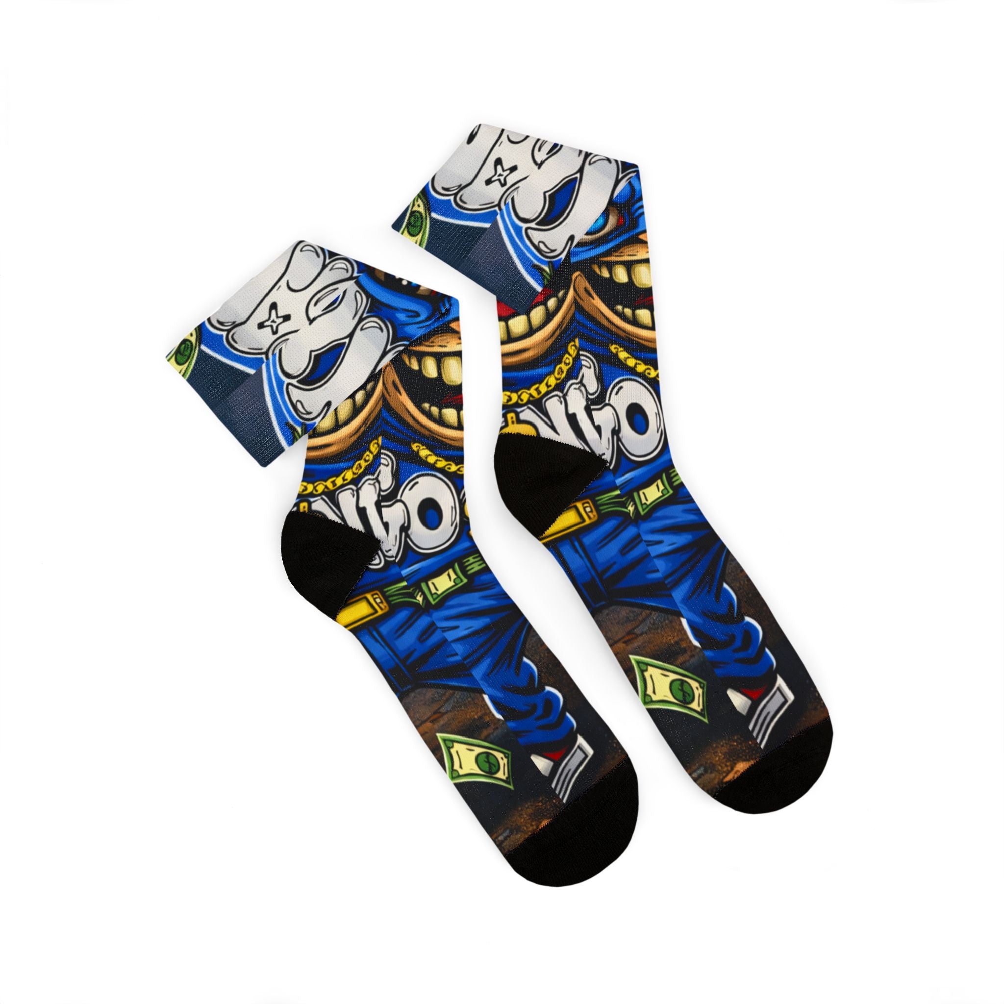 Blue Goonie Socks