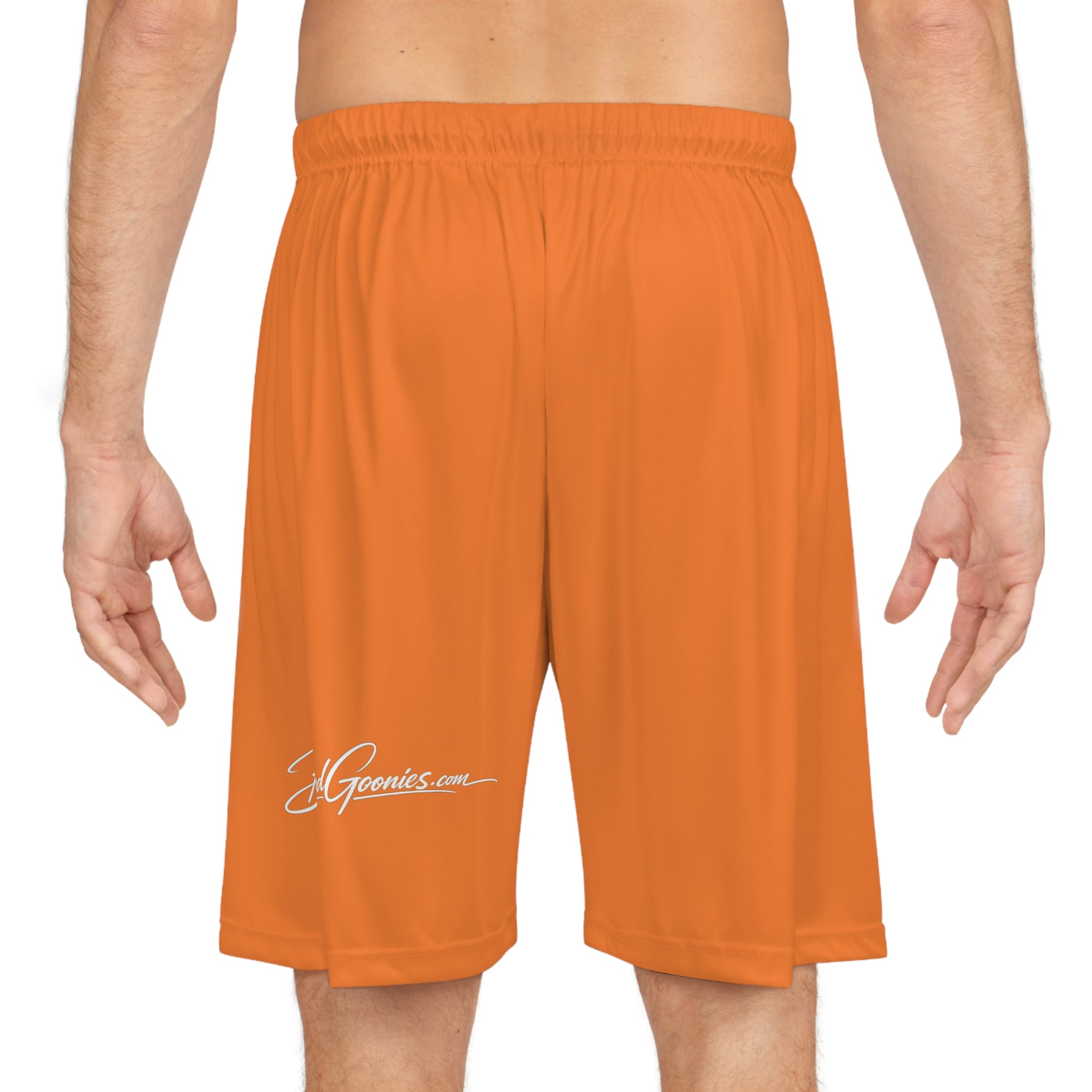 Basketball Shorts (Orange) | Orange & Purple Band Goonies