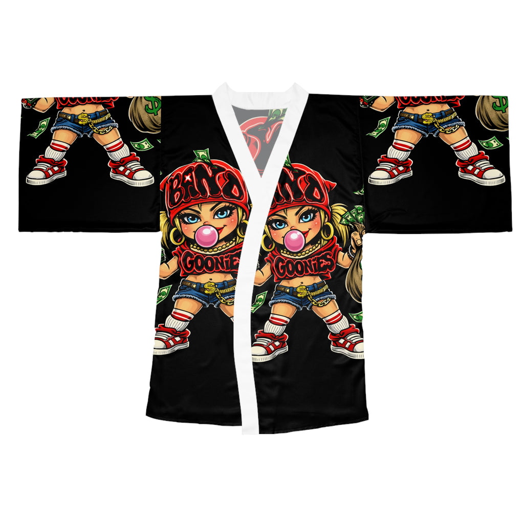 Long Sleeve Robe | Goonie Girl | Red & Black