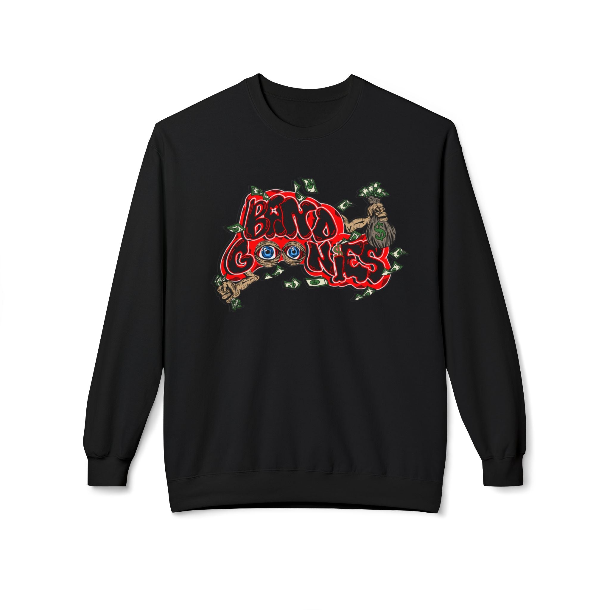 Midweight Soft Style Fleece Crewneck Sweatshirt