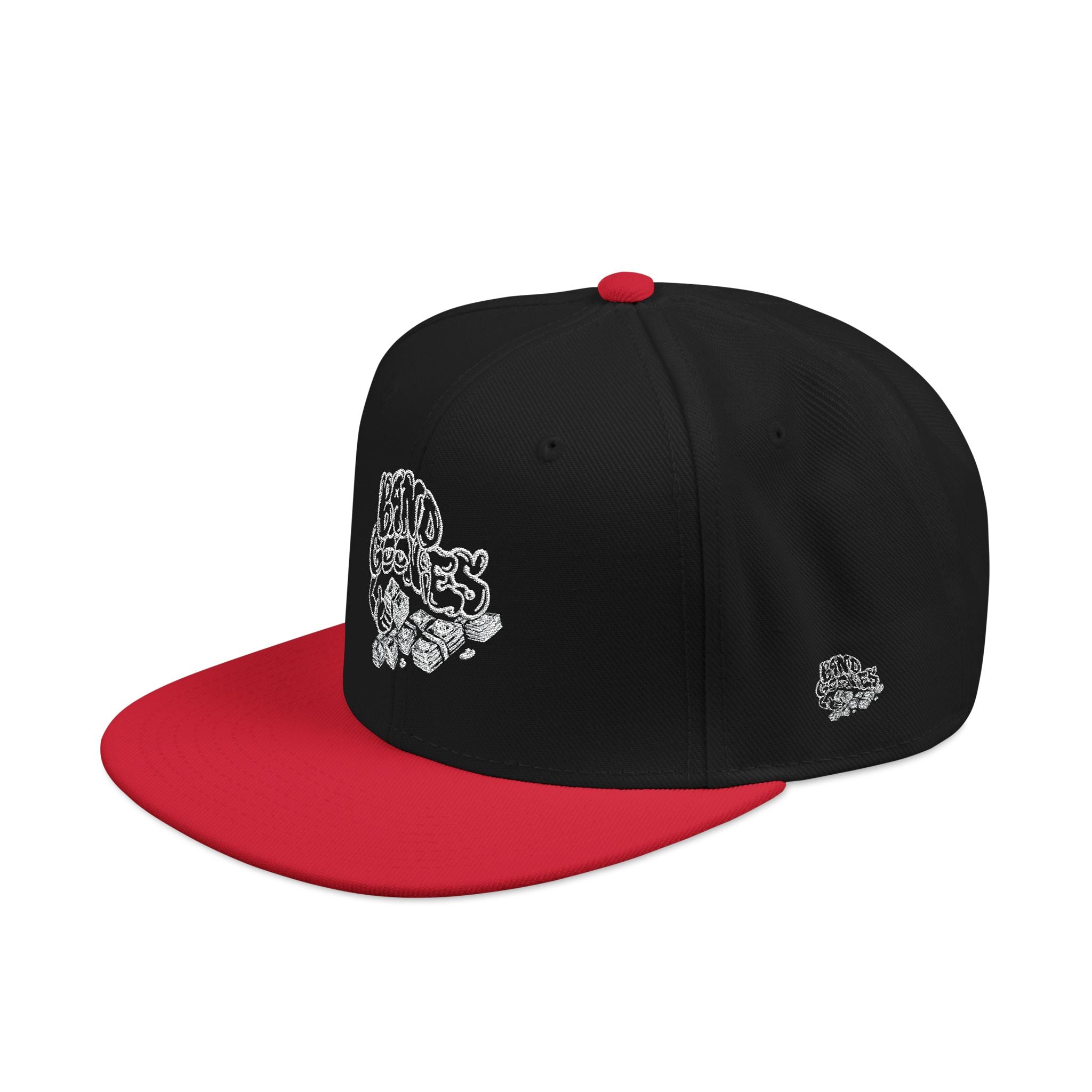 White Band Goonies Logo Snapback (Embroidery)