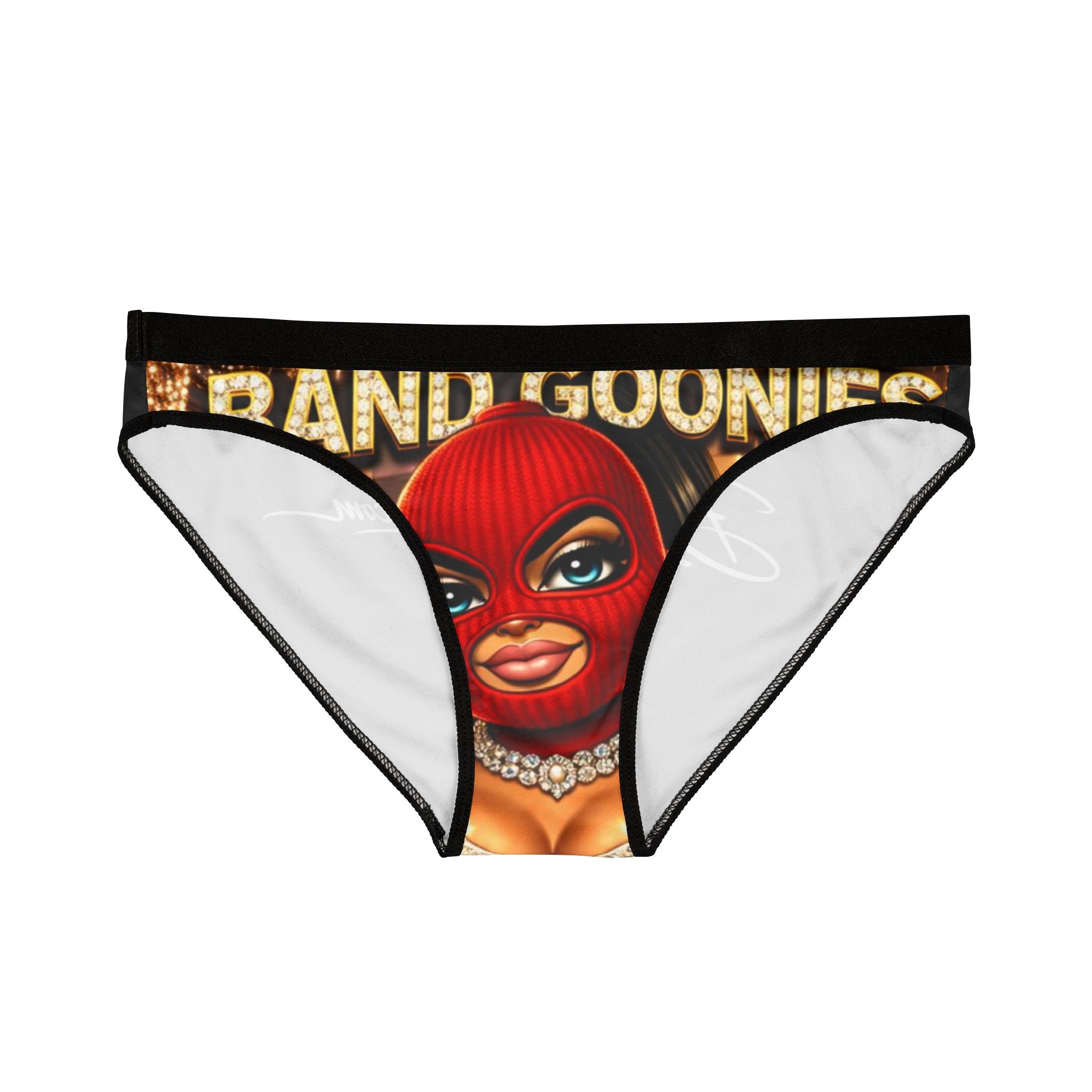 Women's Underwear (Black) | Red Girl Goonie "Looks Like Money"