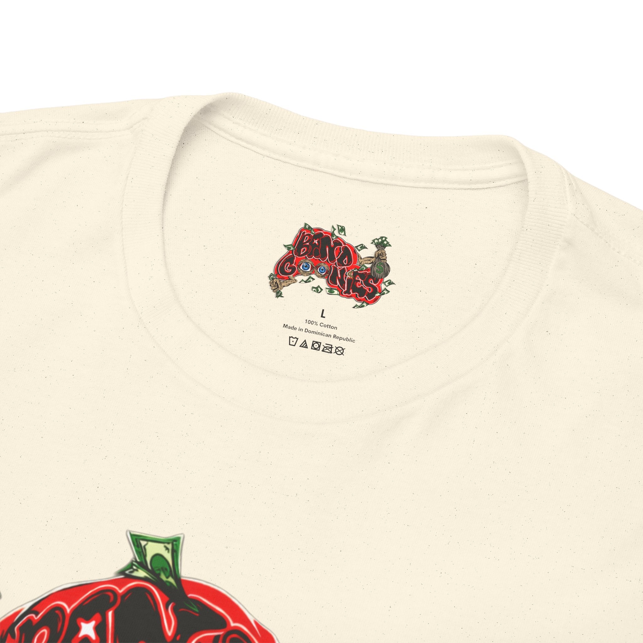 Heavy Cotton T-Shirt | Girl Goonie "Bubblegum Girl"