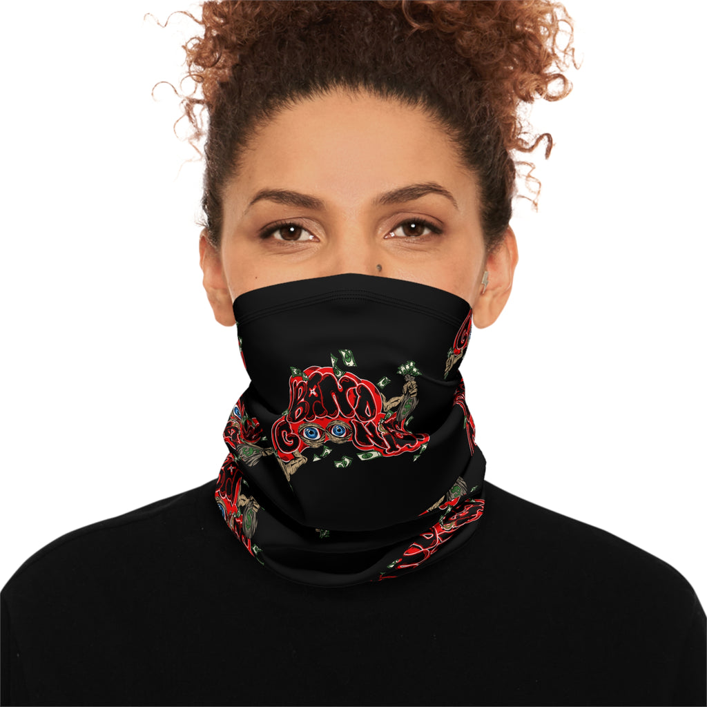 Winter Neck Gaiter With Drawstring