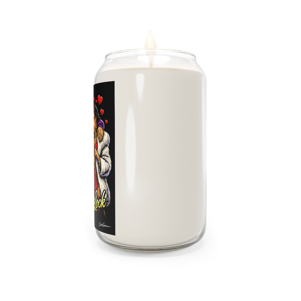 Scented Soy Candles (13.75oz) | Red Goonie Couple "Heart on Lock"