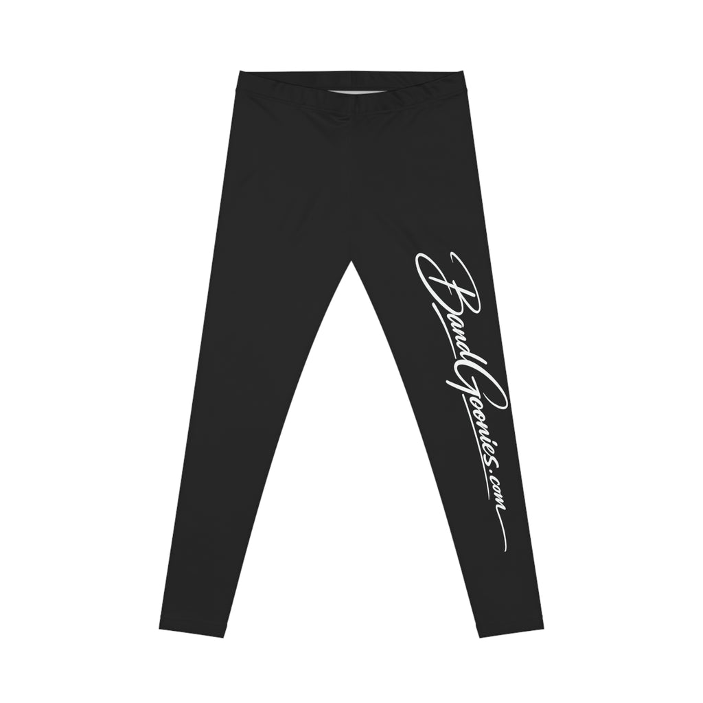 Women's Casual Leggings (Black) | Band Goonie Branded