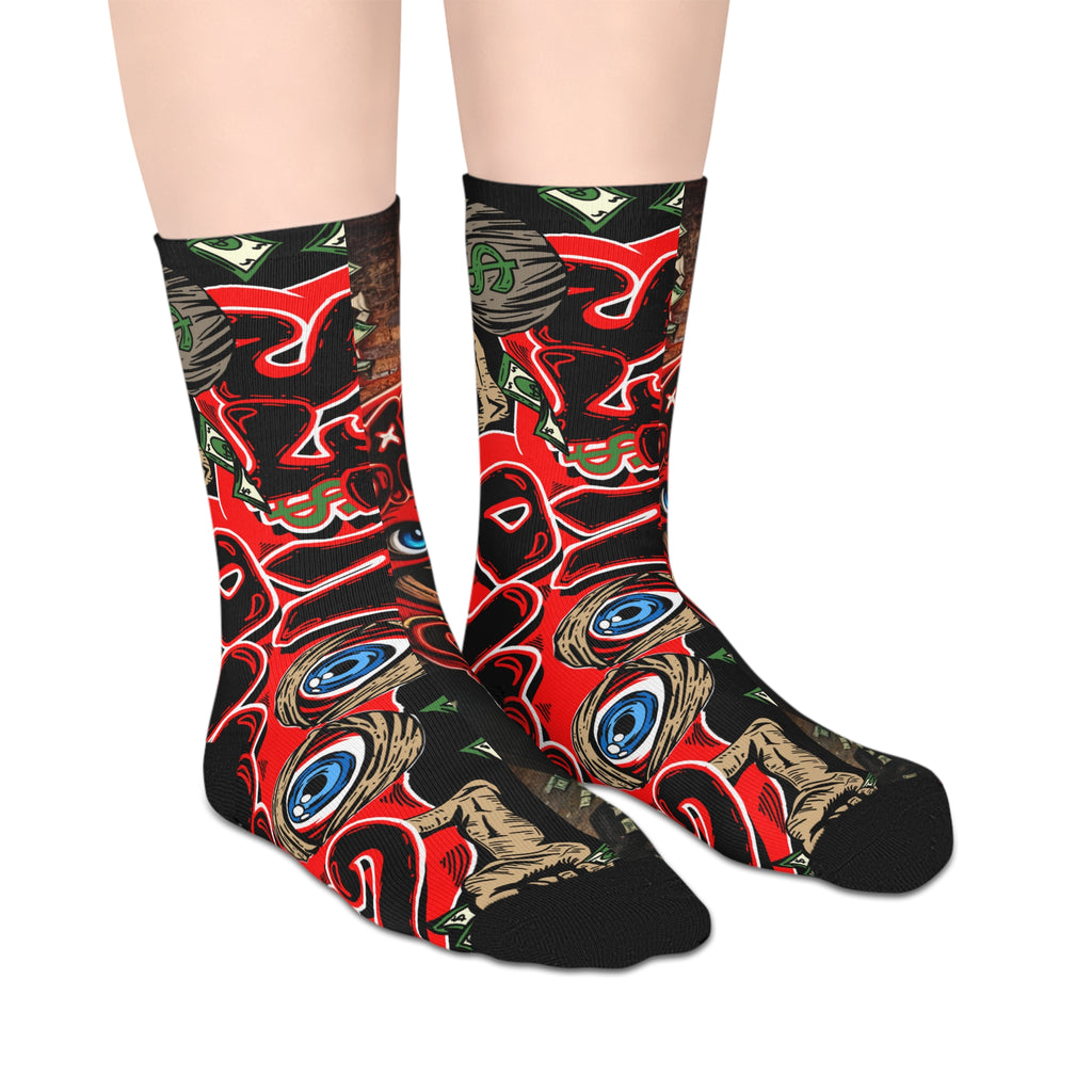 Mid-length Socks | Red Band Goonie