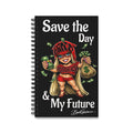 "Save the Day & My Future" Girl Goonie | Spiral Journal (80 Sheets)