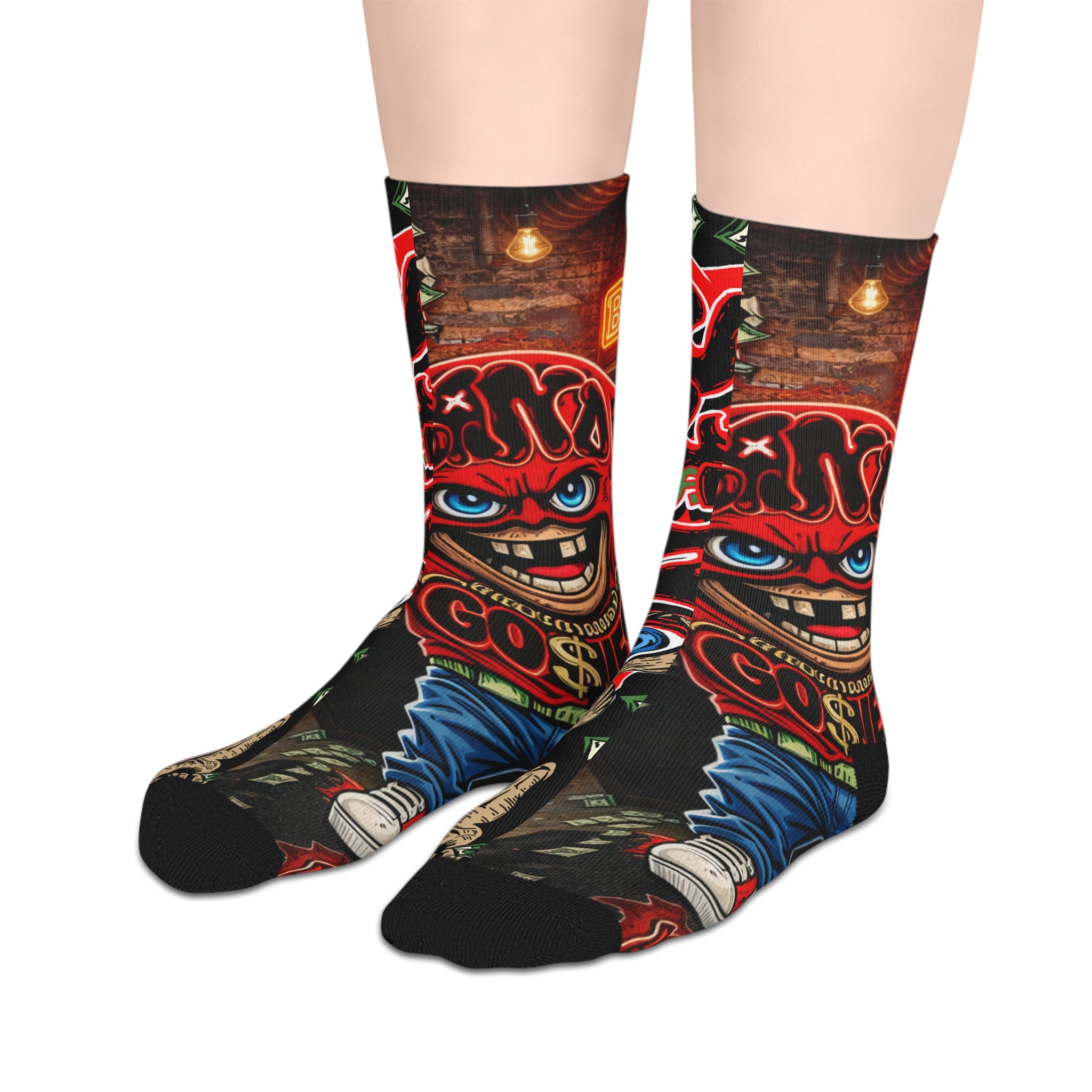 Mid-length Socks | Red Band Goonie