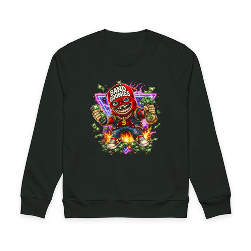 "Feud & Fire" Red Goonie Unisex Mid-Weight Sweatshirt