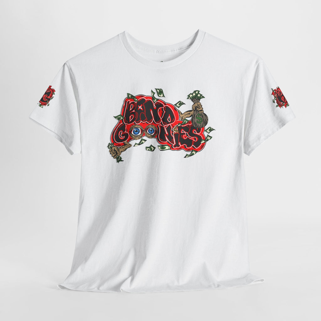 Heavy Cotton T-Shirt | White & Red