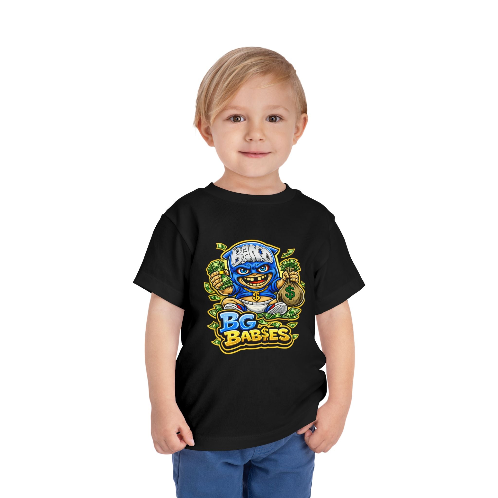 Toddler Short Sleeve T-Shirts | Blue BG Babies