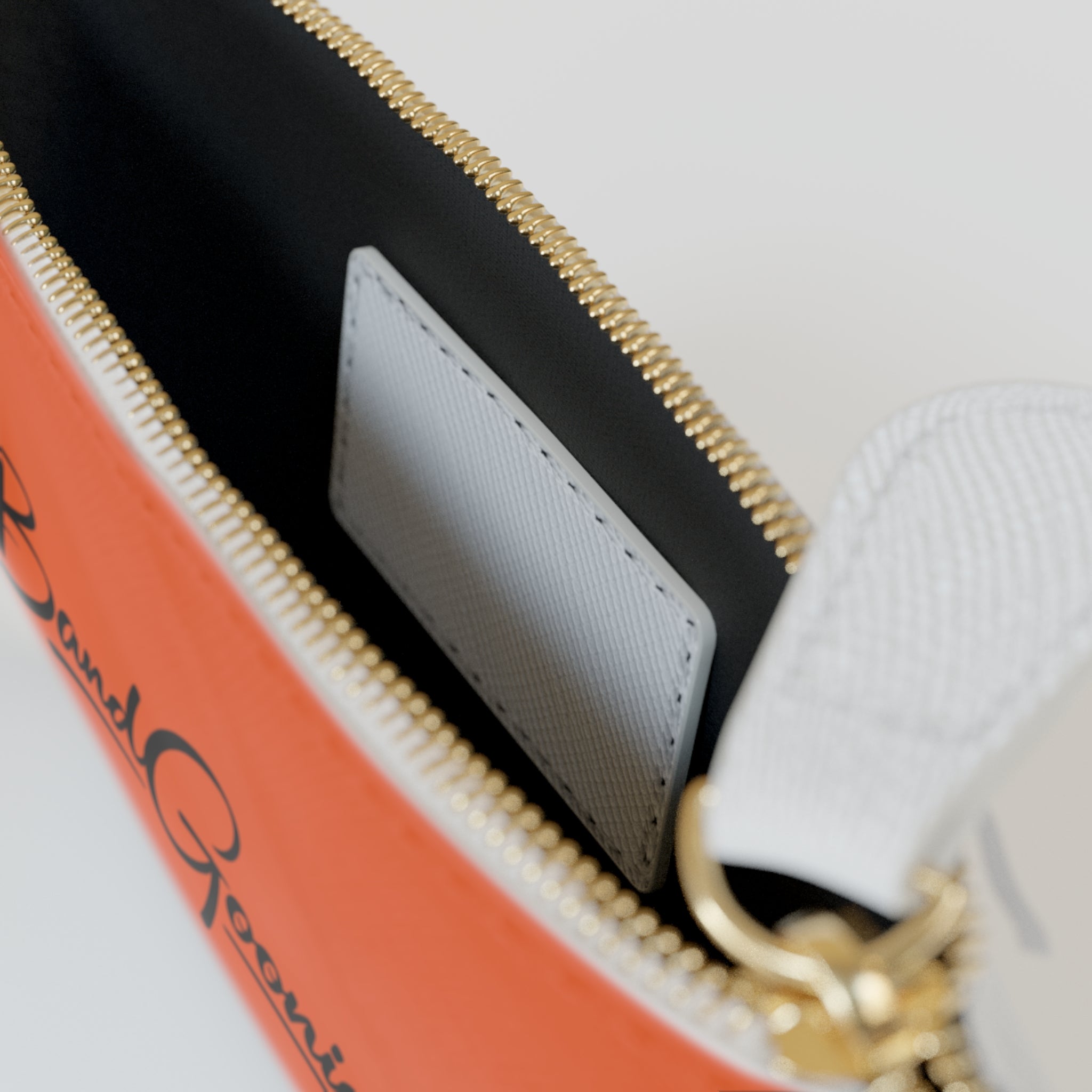 Mini Clutch Bag | Orange & Purple Band Goonies