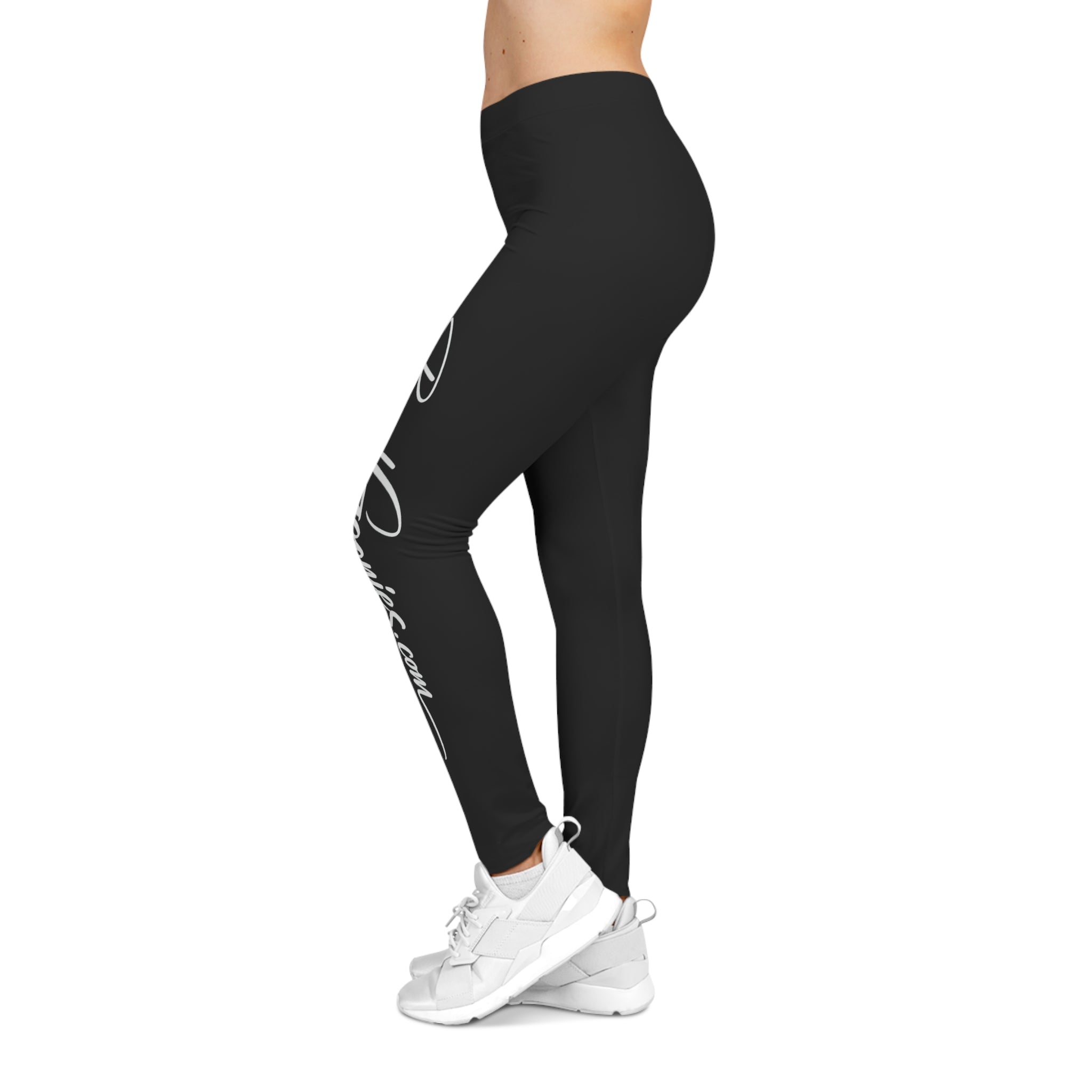 Women's Casual Leggings (Black) | Band Goonie Branded