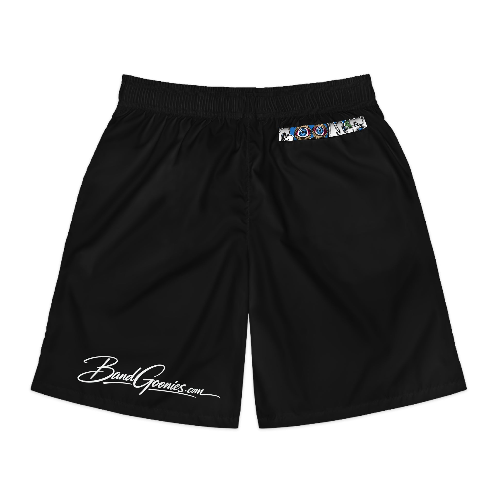 Men's Jogger Shorts (Black) | Blue Goonie "Built From Nothing"