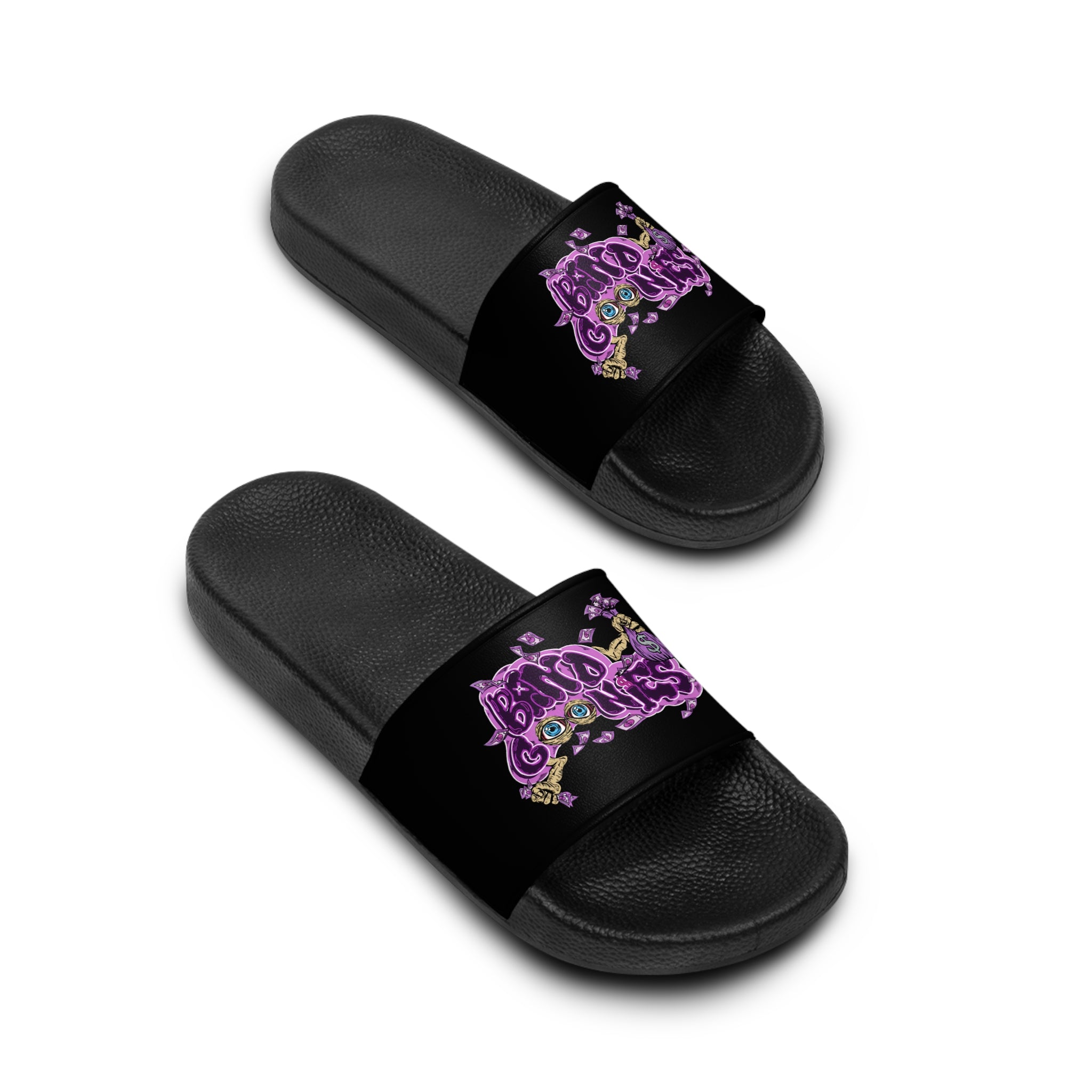 Women's Slide Sandals | Purple Band Goonies