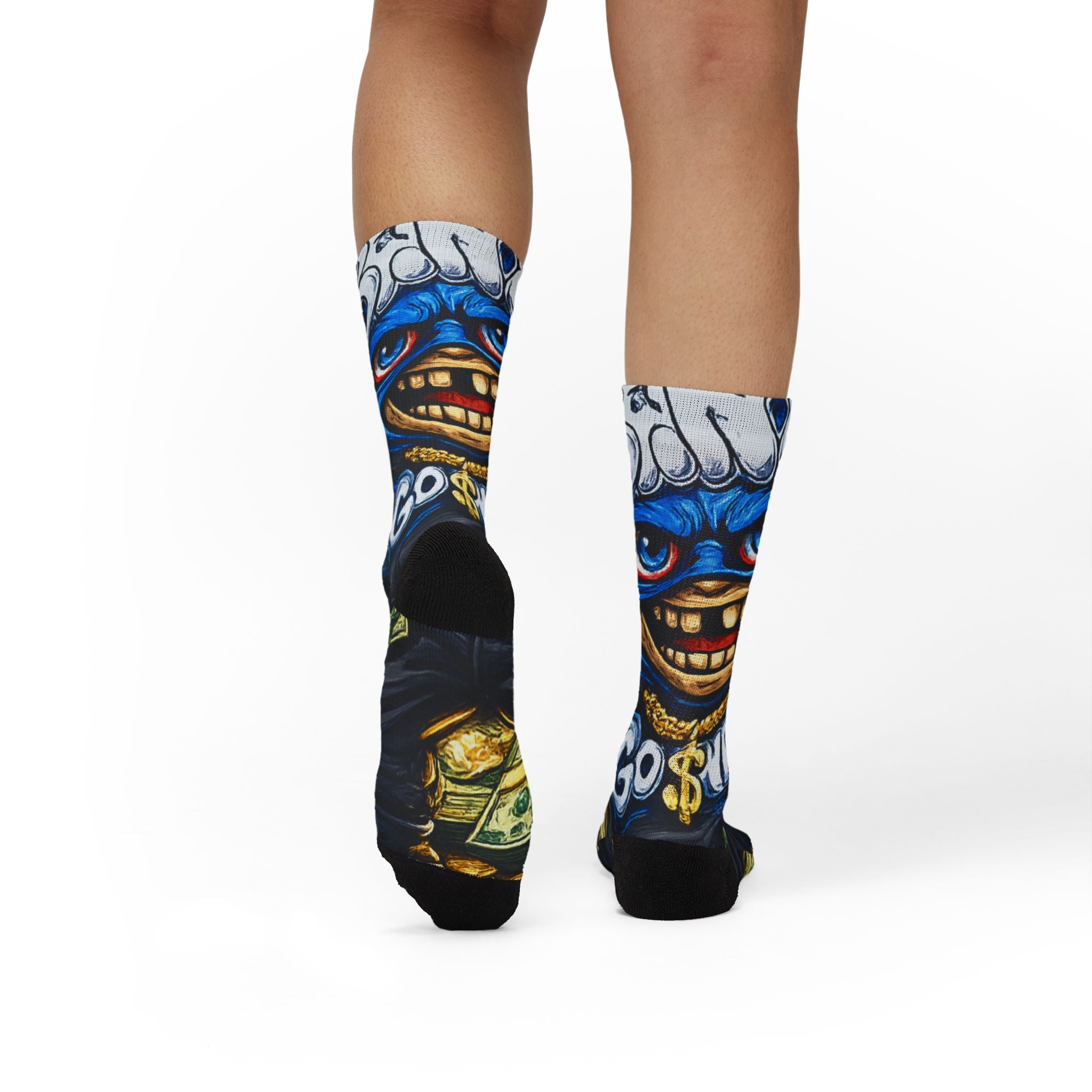 Blue Goonie Socks