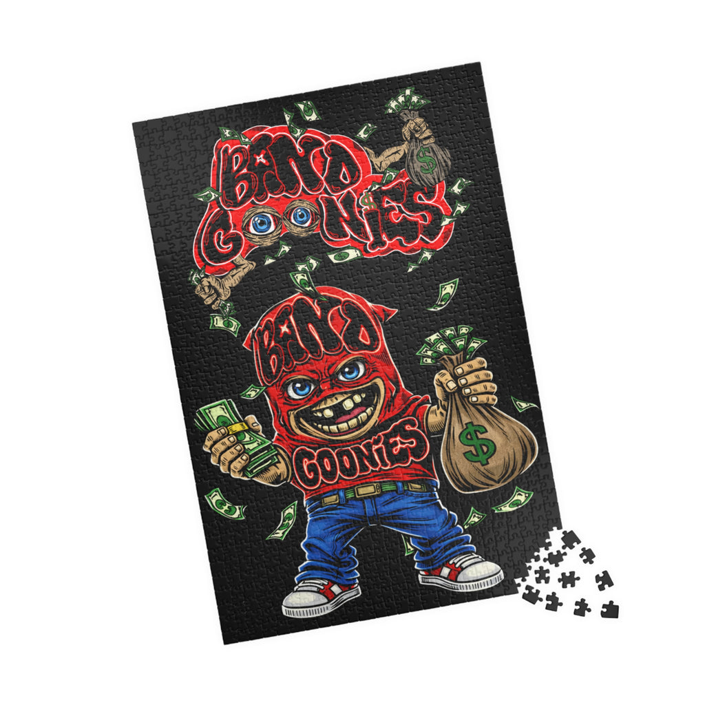 Puzzle (110, 252, 520, 1014-piece) | Black & Red