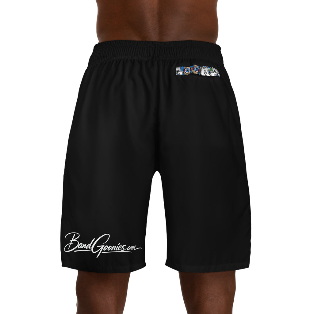 Men's Jogger Shorts (Black) | Blue Goonie "Built From Nothing"