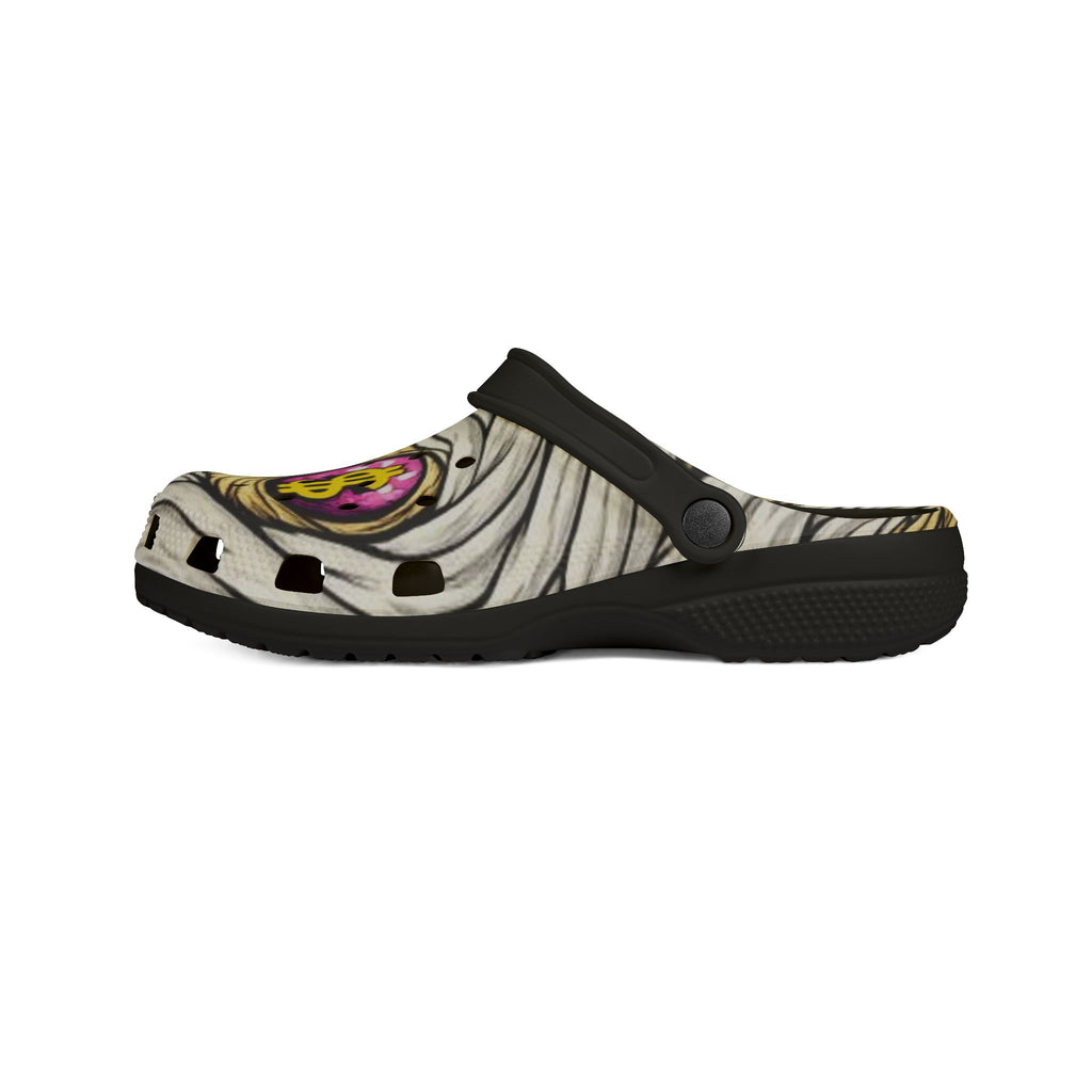 Foam Rubber Clog Shoes | OG Goonie "Hustle with Intention"