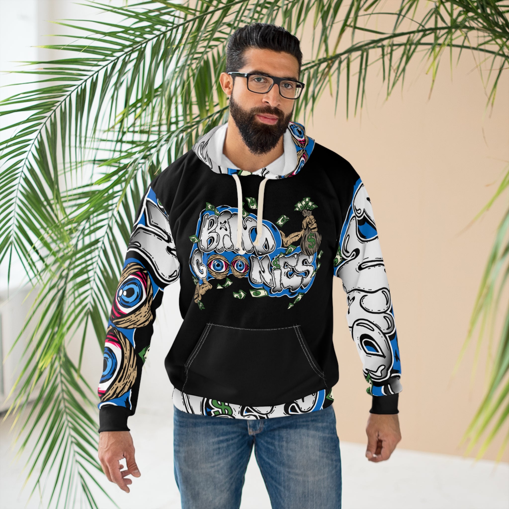 Blue Goonie Pullover Hoodie