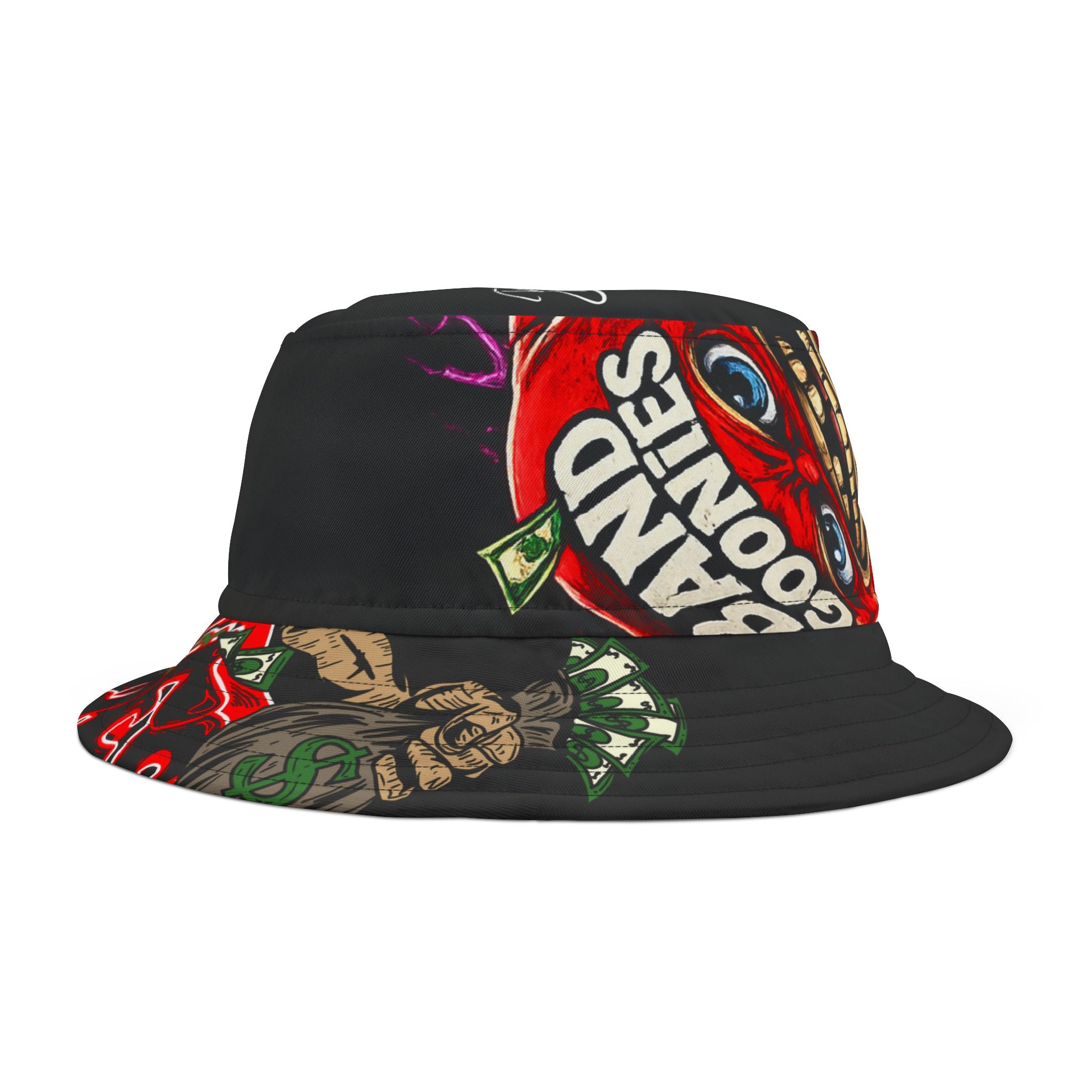 Bucket Hat "Feud & fire" Red Goonie