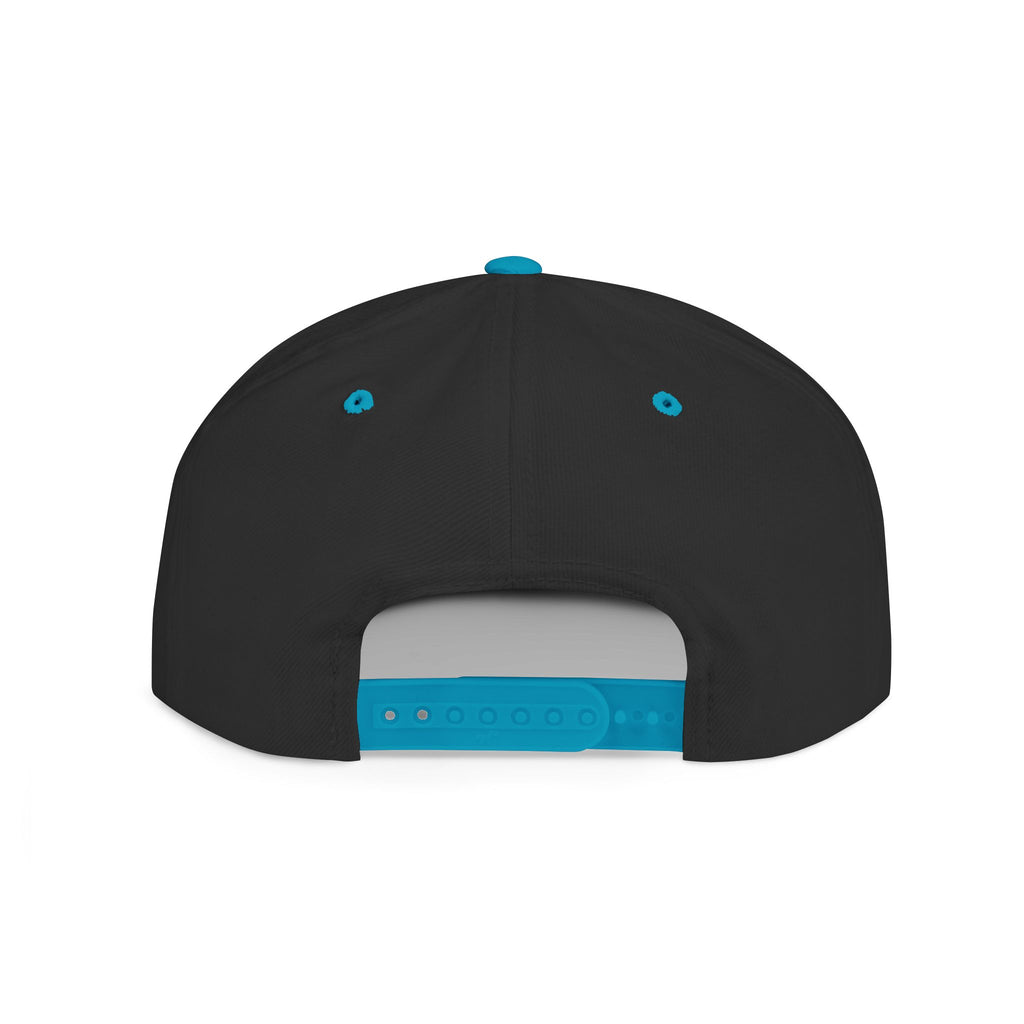 Flat Bill Snapback White Band Goonies Logo
