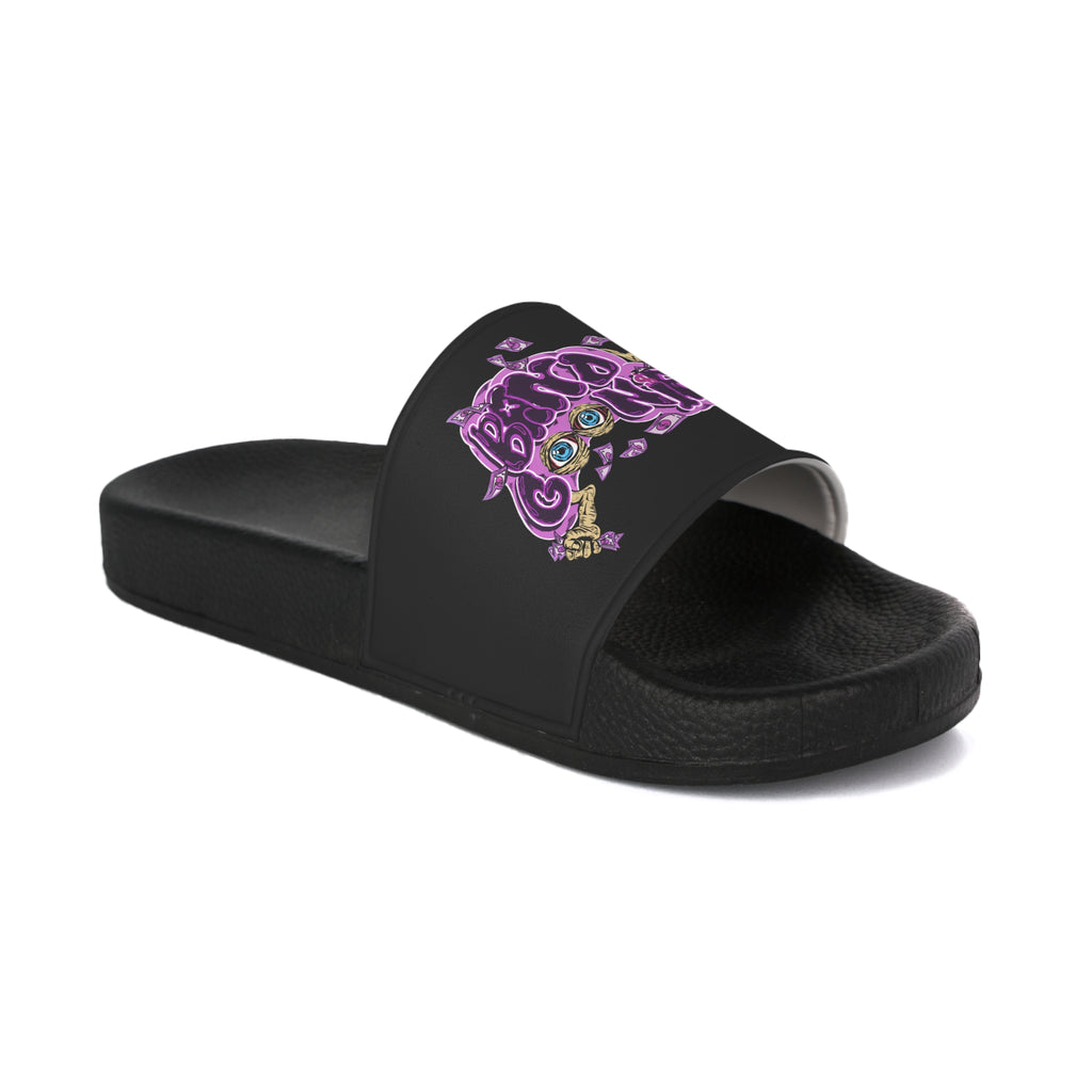 Women's Slide Sandals | Purple Band Goonies