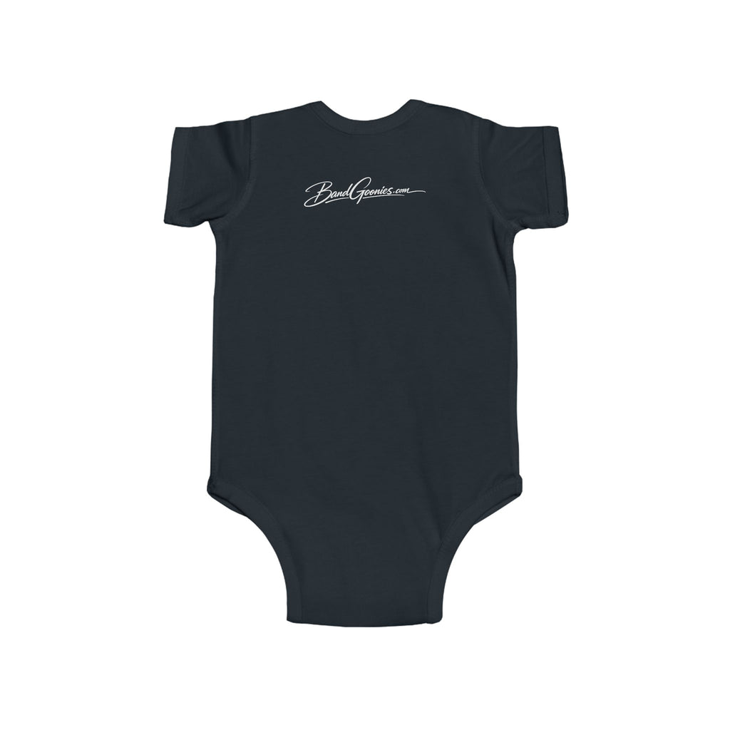 Infant Fine Jersey Bodysuit | Red Girl Band Goonies "Money Puffs"