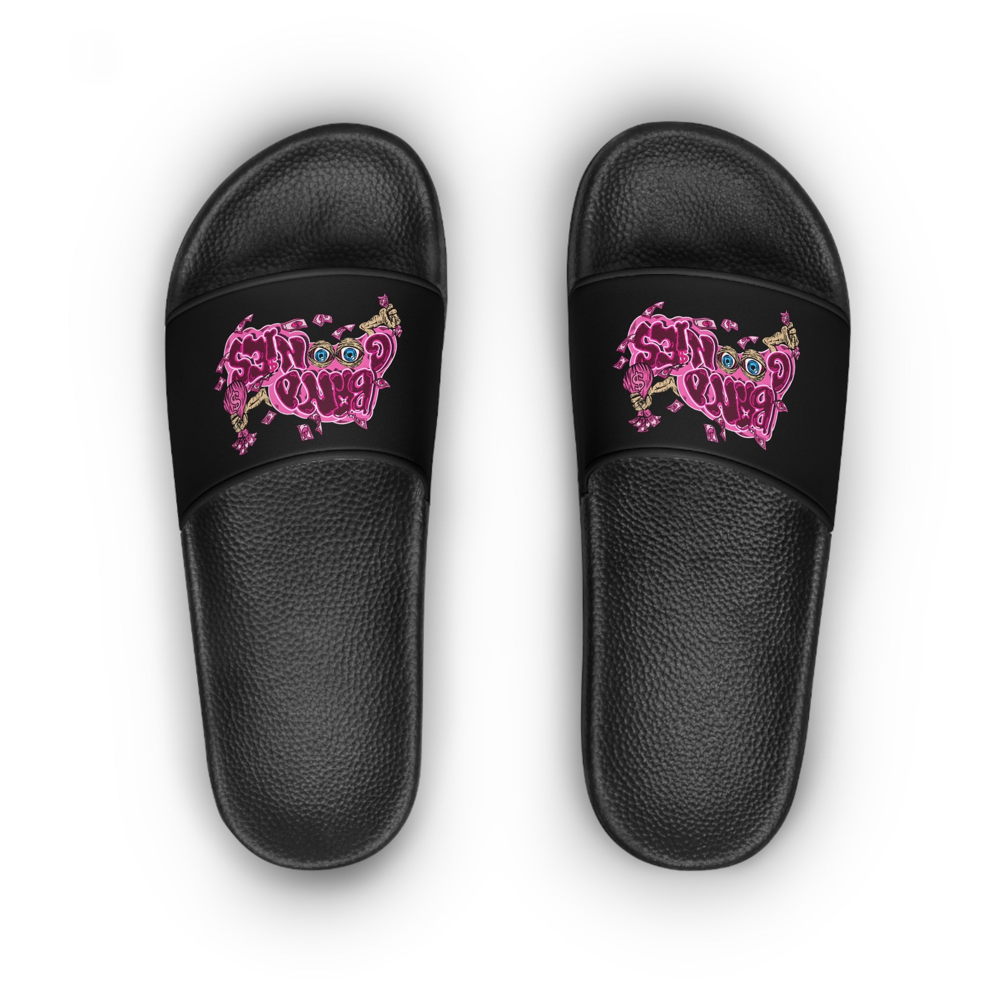 Women's Slide Sandals | Pink Band Goonies