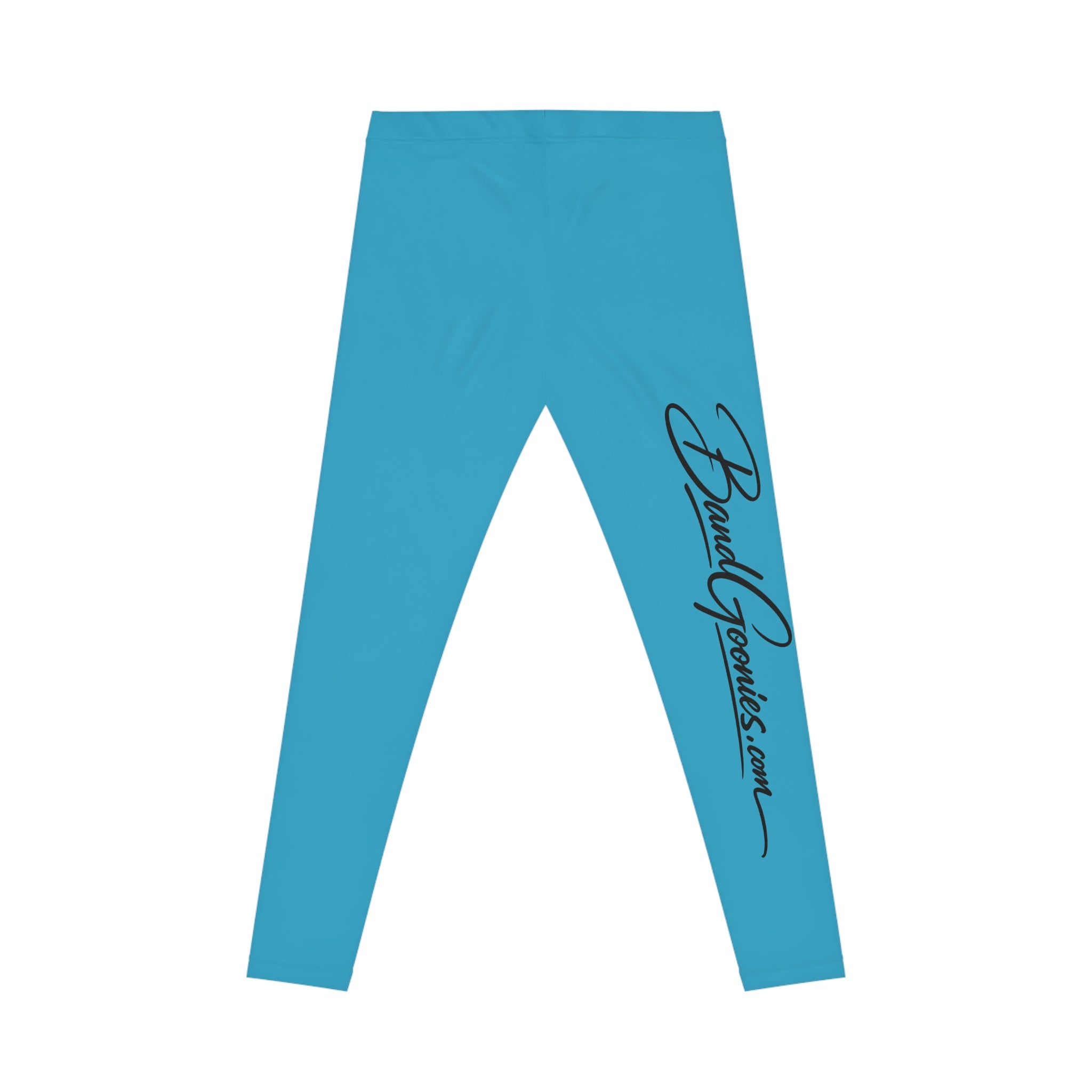 Women's Casual Leggings (Turquoise) | Band Goonie Branded