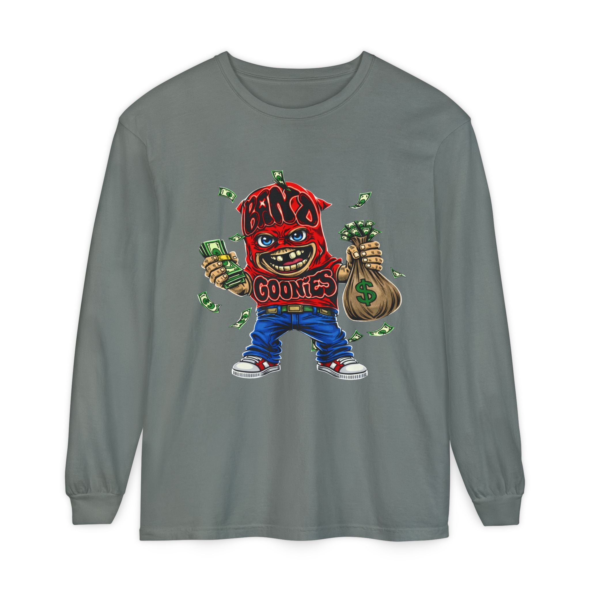 Unisex Garment-dyed Long Sleeve T-Shirt