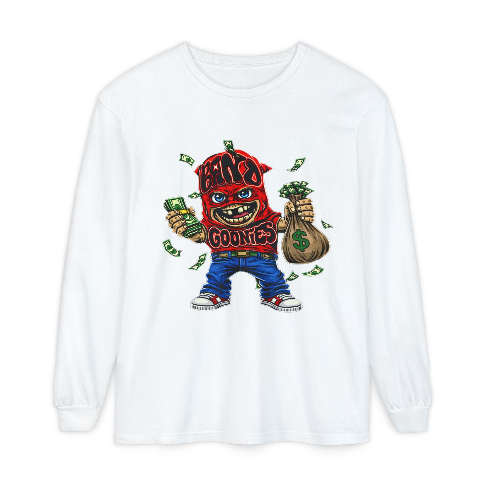 Unisex Garment-dyed Long Sleeve T-Shirt