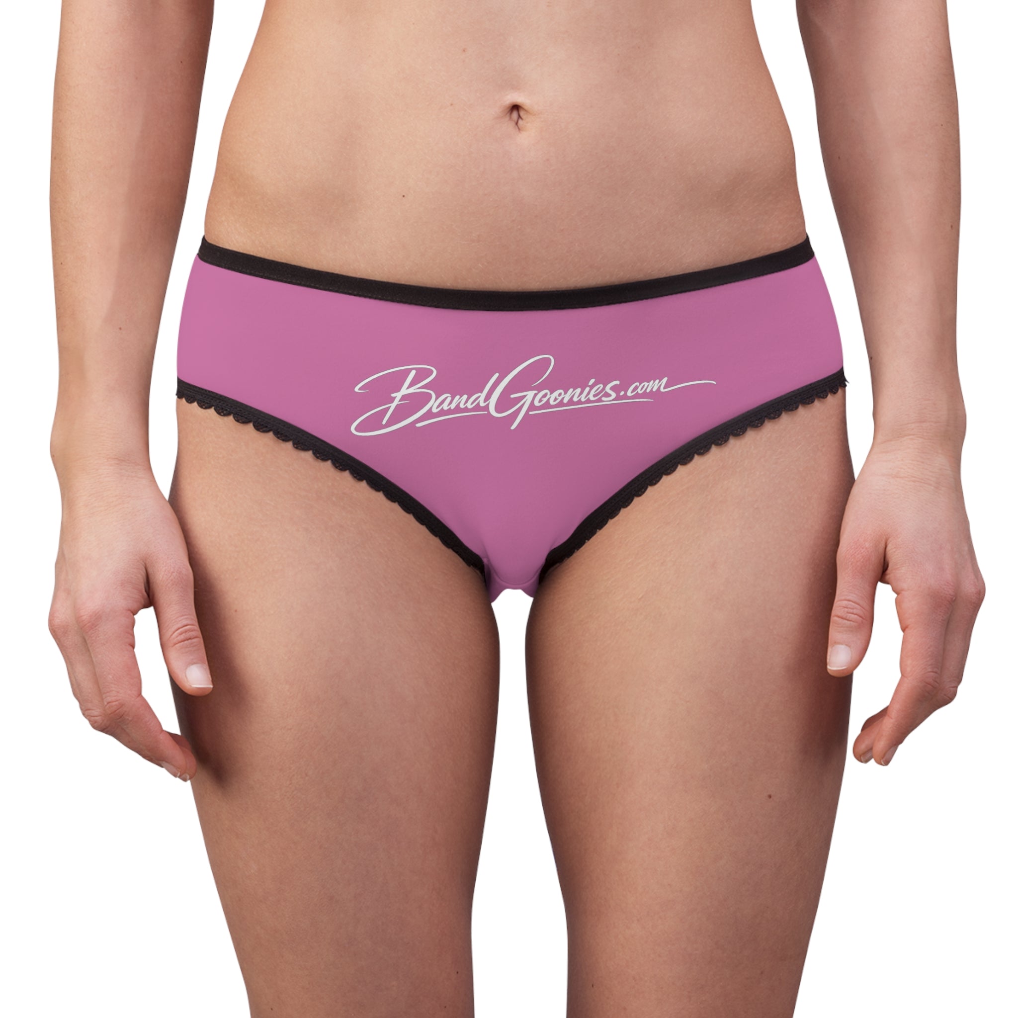 Women's Briefs (Pink) | Band Goonies Branded