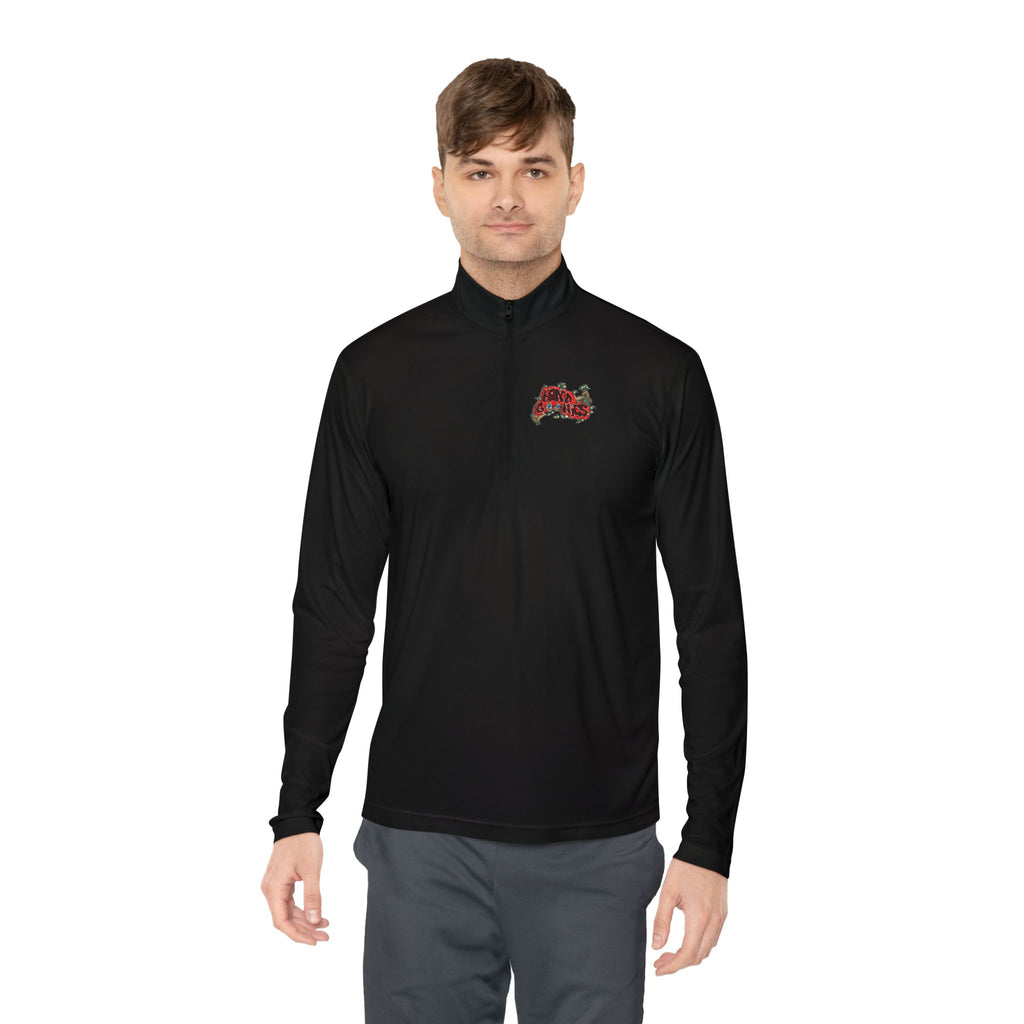 Red Band Goonie Unisex Quarter-Zip Pullover